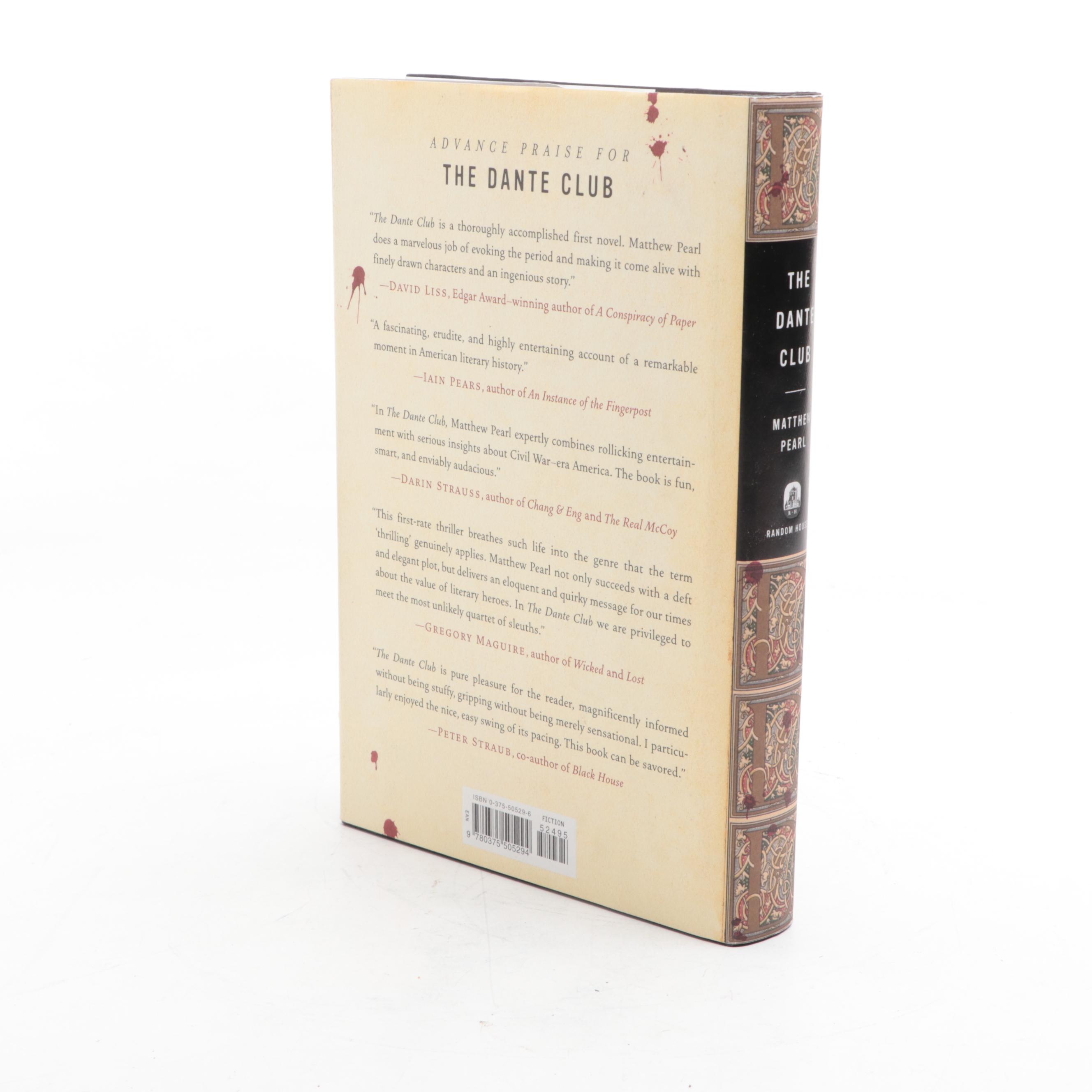 Signed "The Dante Club" by Matthew Pearl with "The Lord of the Rings" and More