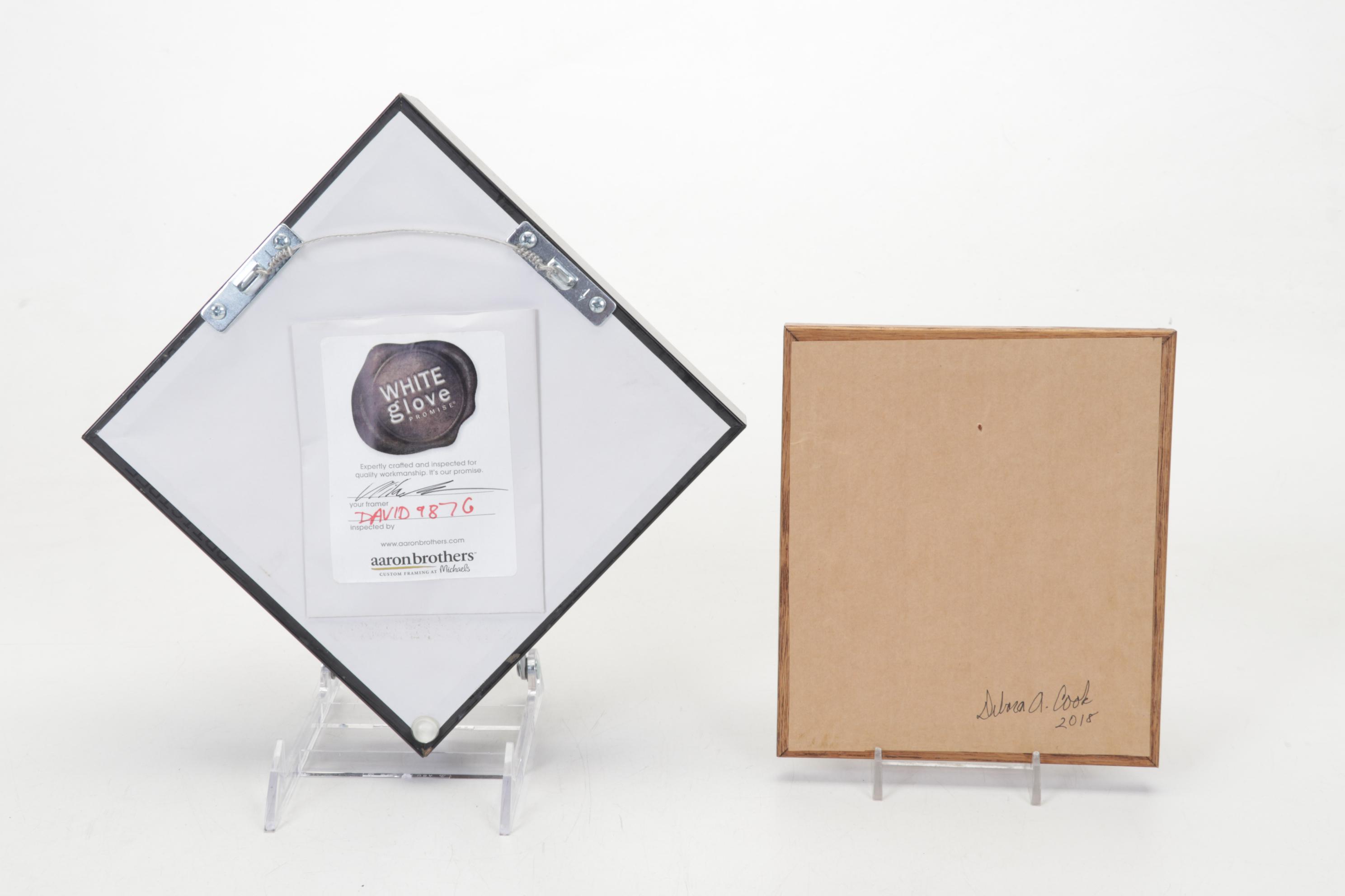 Folk Art Paper and Mixed Media Assemblages Featuring Debra Cook