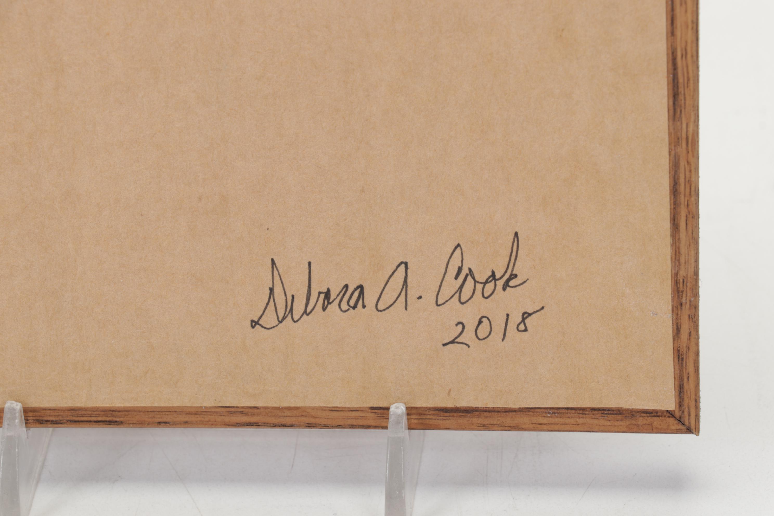 Folk Art Paper and Mixed Media Assemblages Featuring Debra Cook