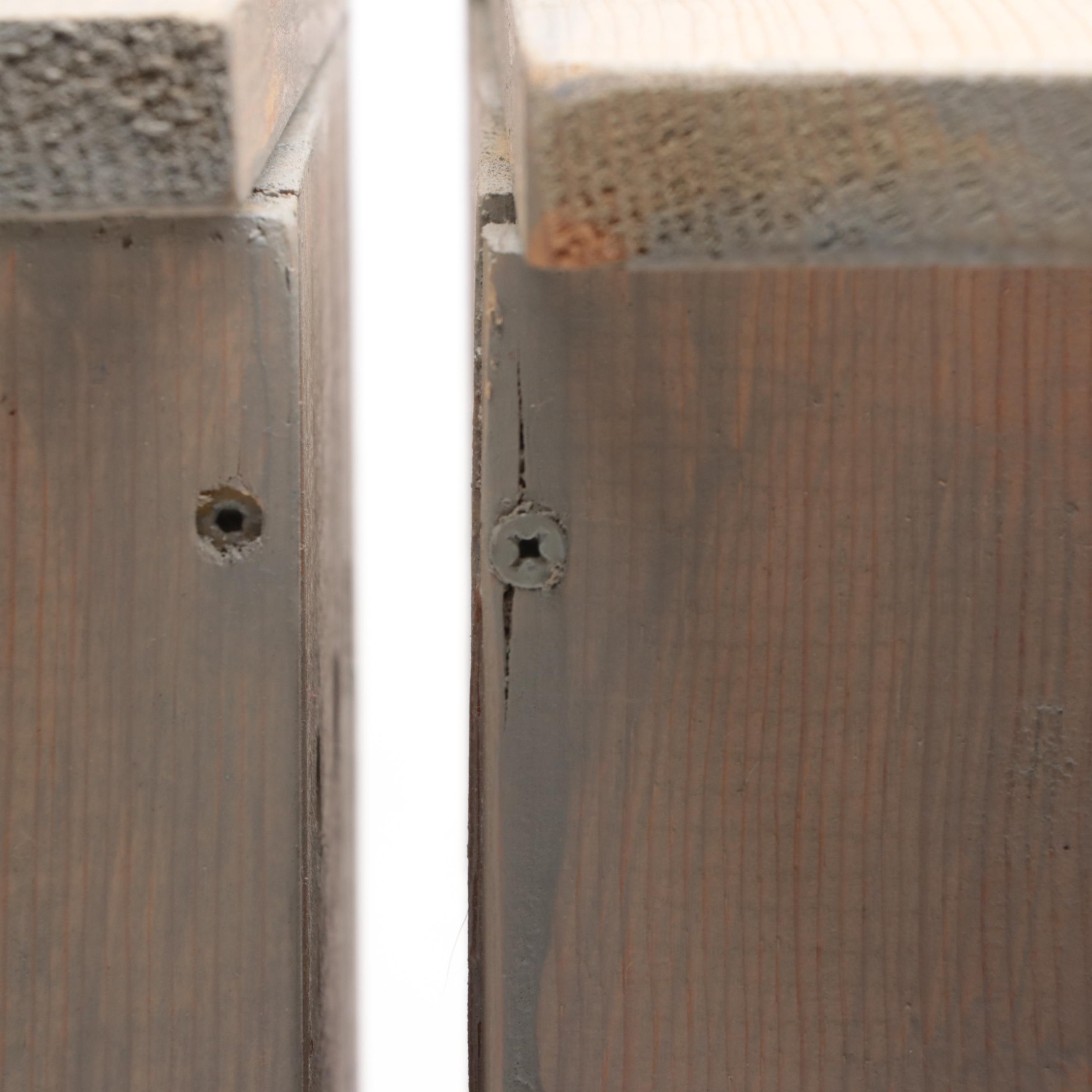 Handmade Screech Owl or Kestrel Nest Box Birdhouses