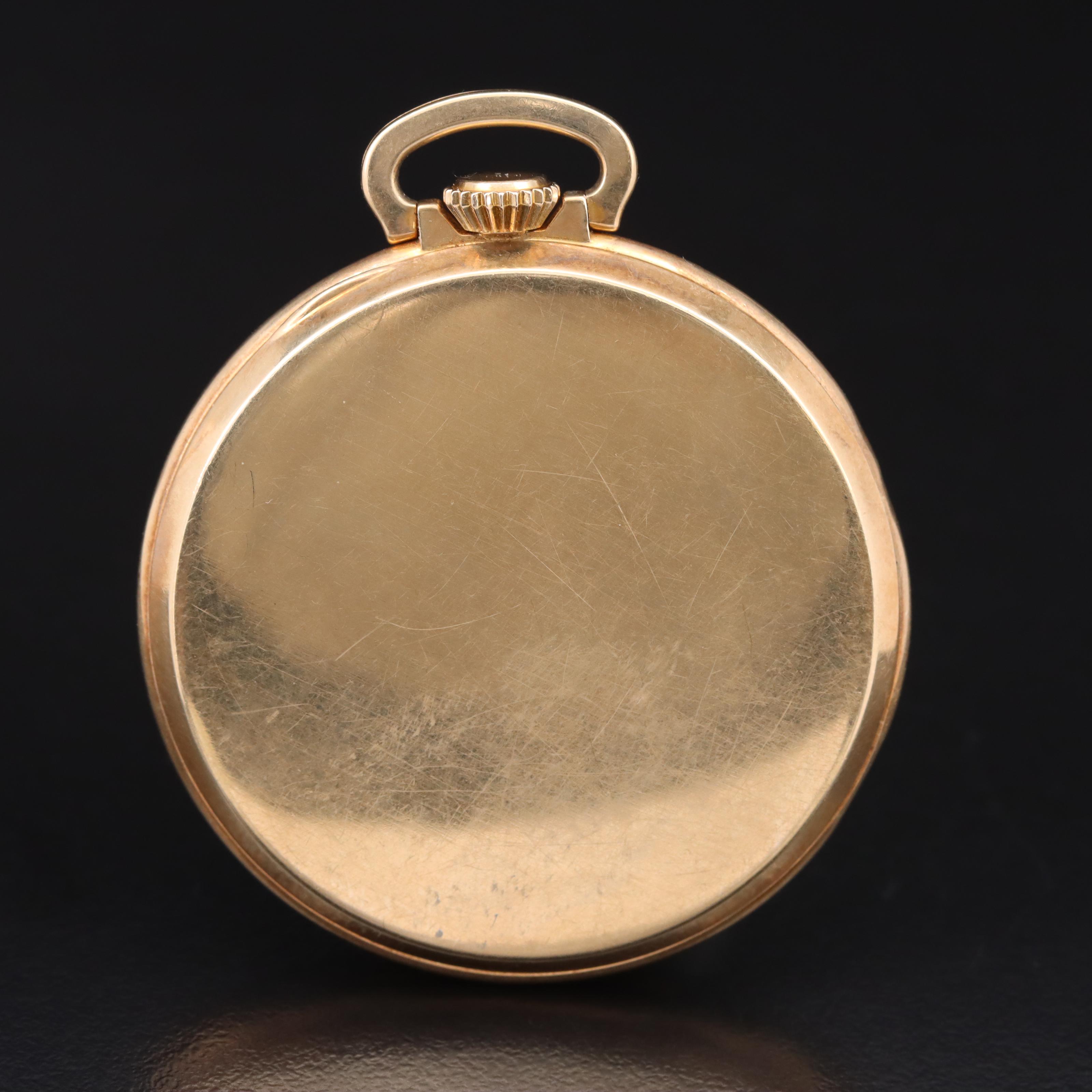 1937 14K Hamilton Pocket Watch