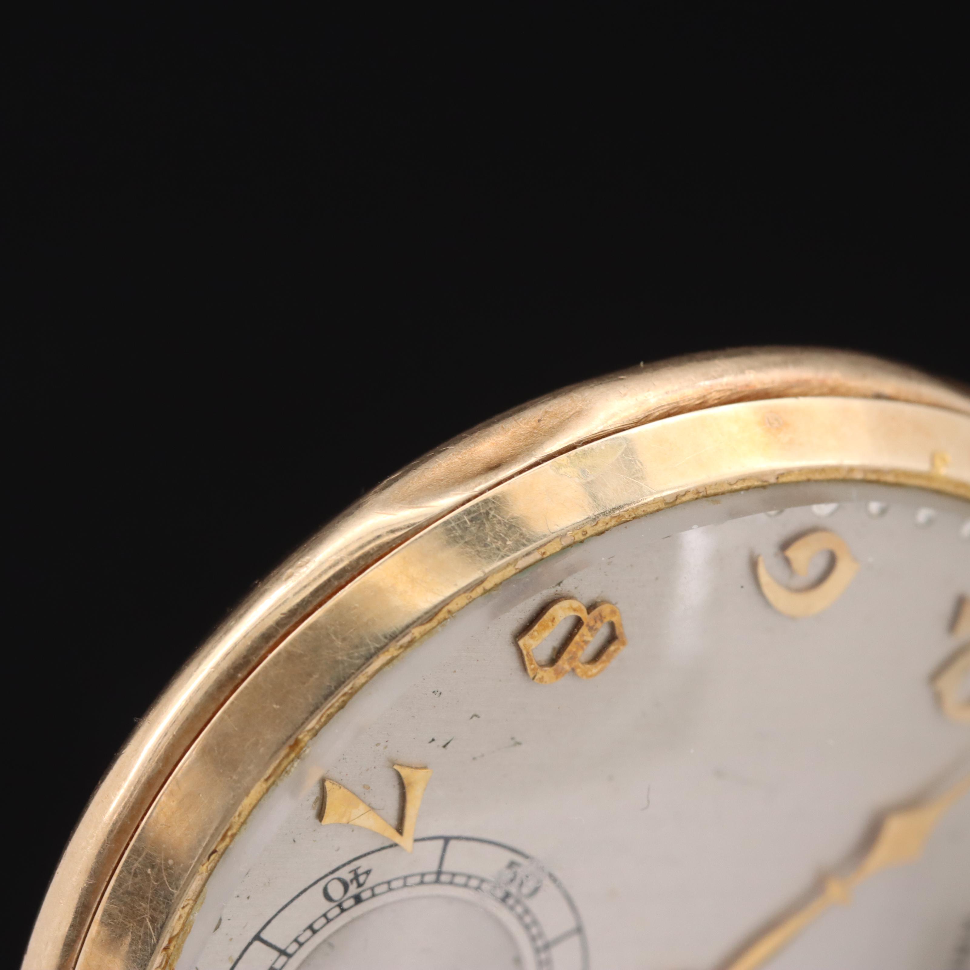 1937 14K Hamilton Pocket Watch