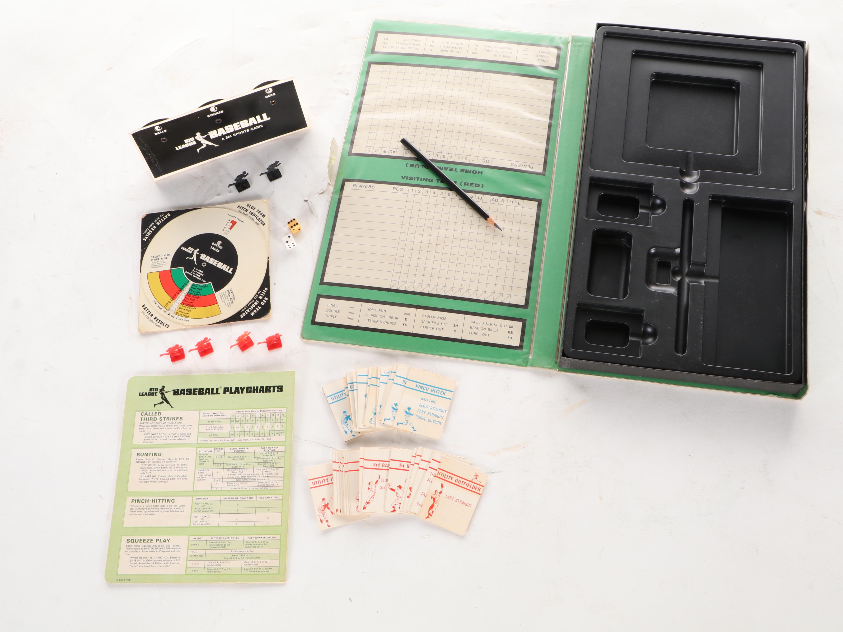 Big League Baseball and Football with High Bid and Other Bookshelf Games