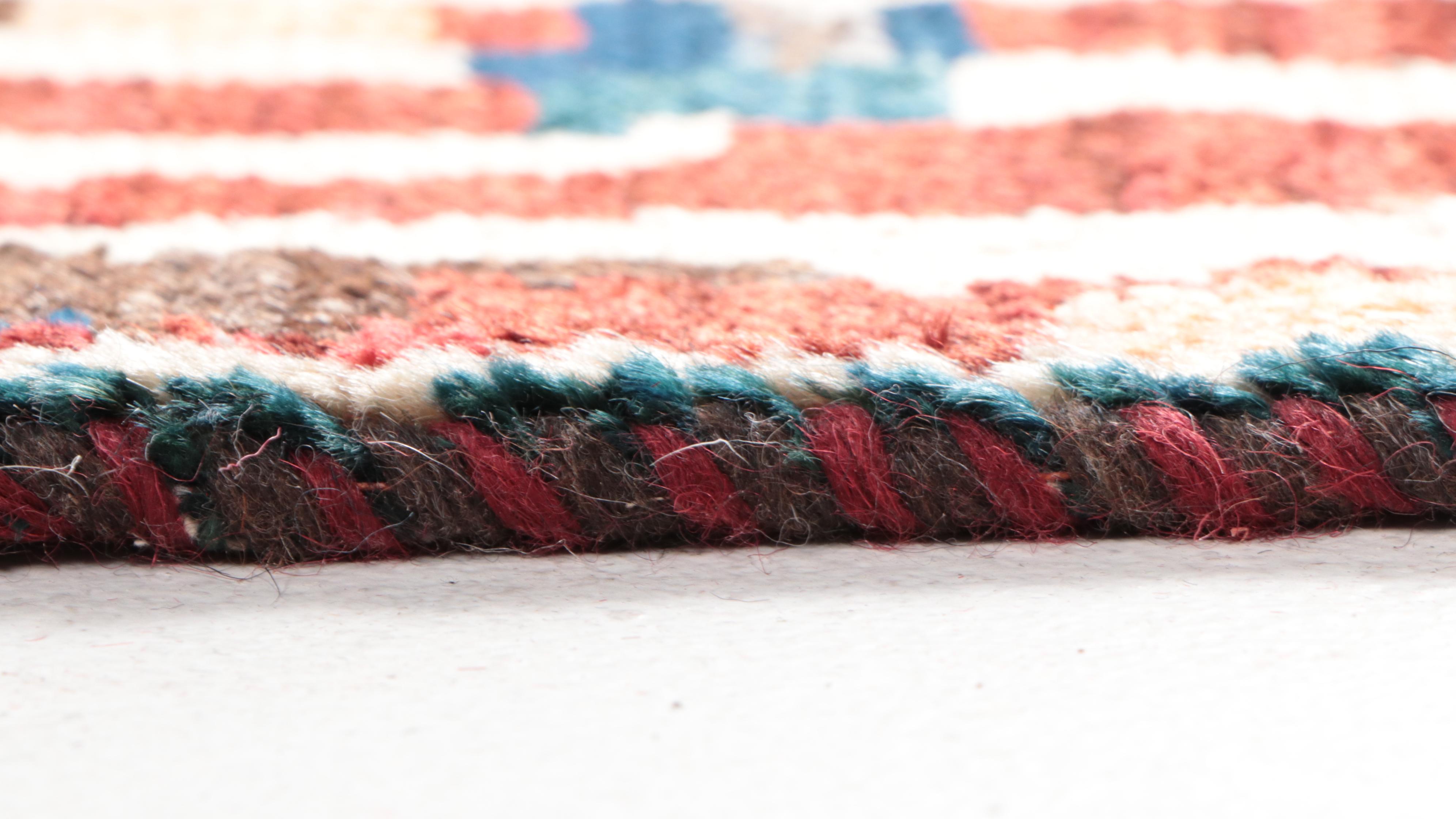 5'3 x 6'9 Hand-Knotted Persian Bakhtiari Area Rug