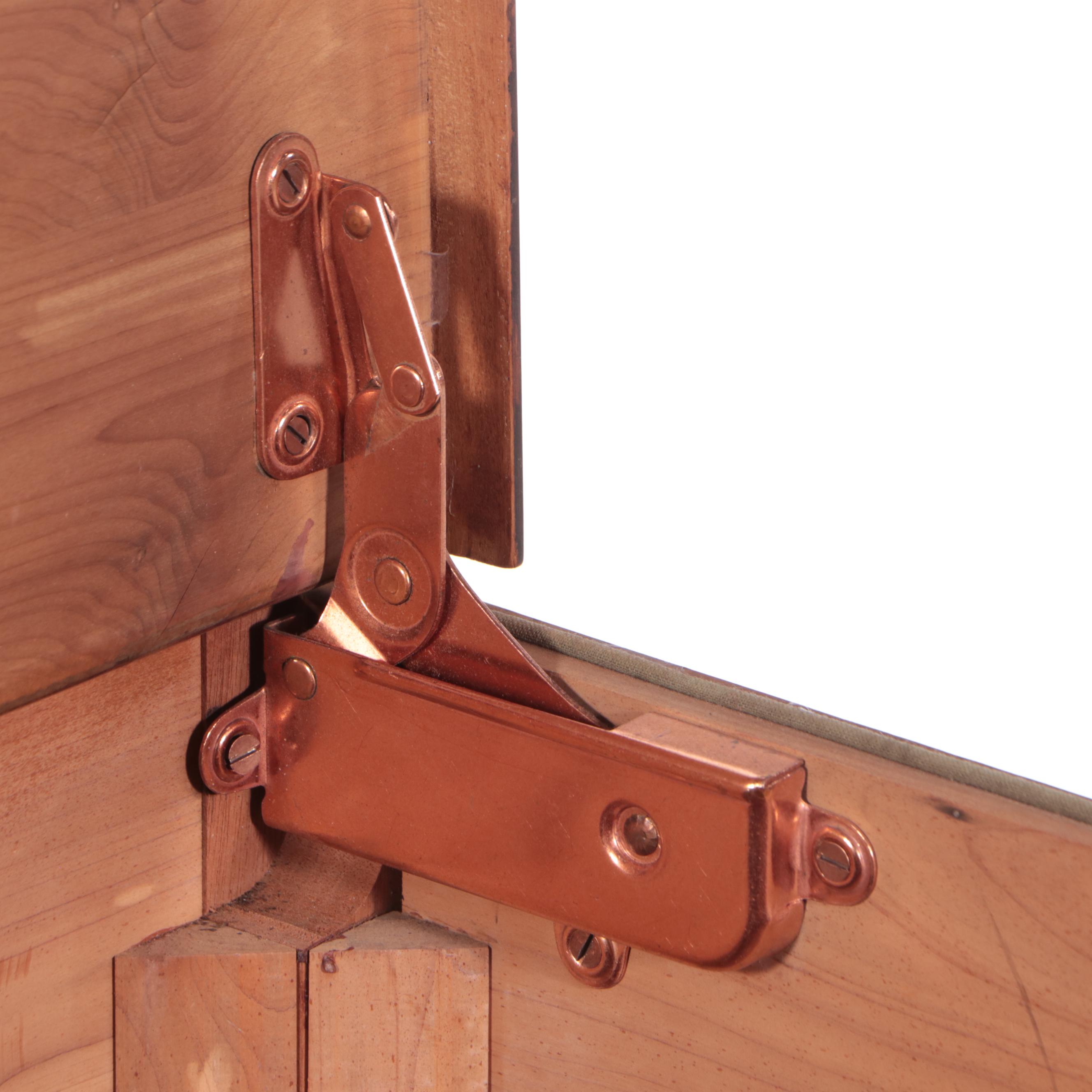 Caswell-Runyan Co. Chippendale Style Mahogany and Cedar Lift-Lid Chest