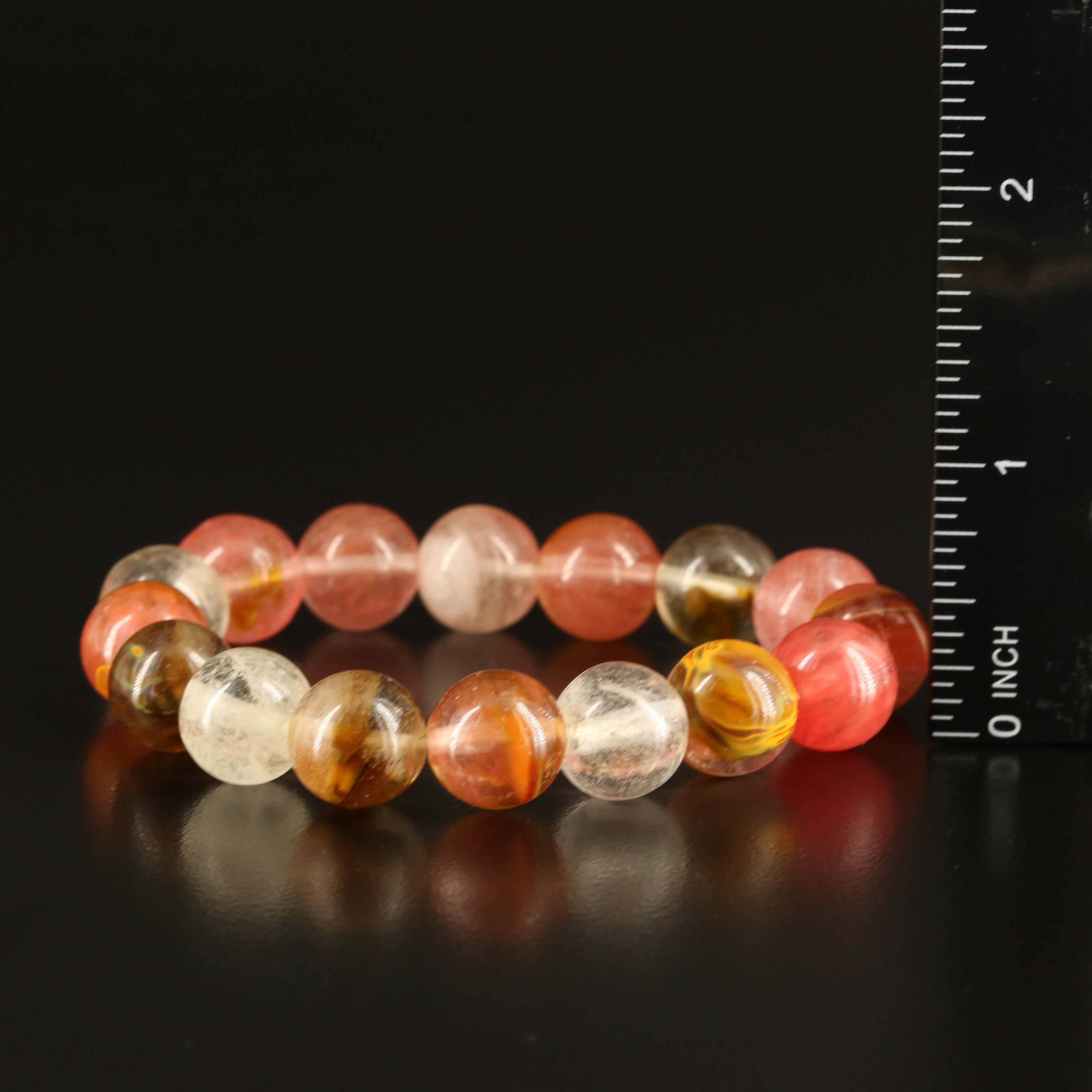 Agate and Rhinestones Featured in Bracelet Collection
