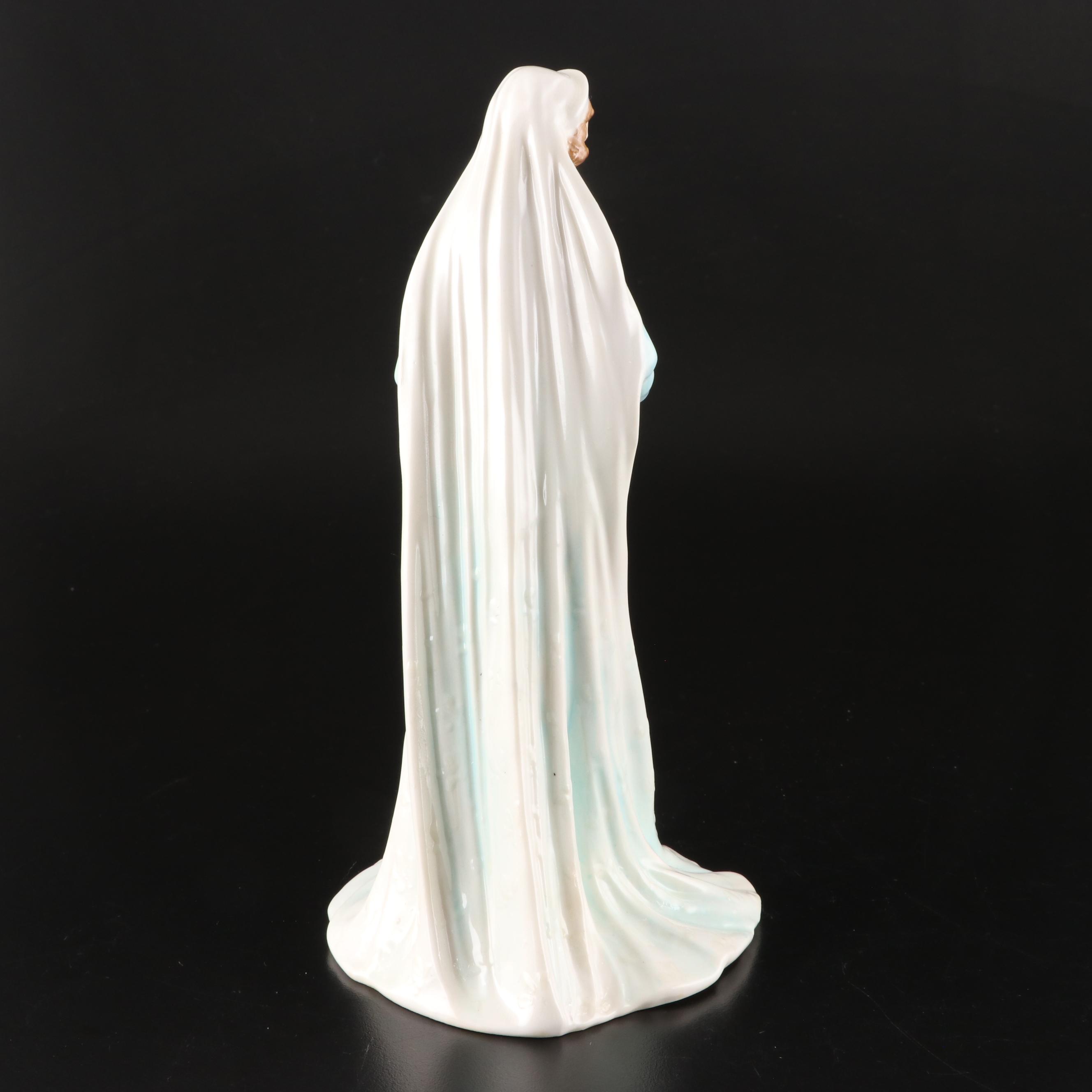 Royal Doulton "The Bride" Bone China Figurine, Mid-20th Century