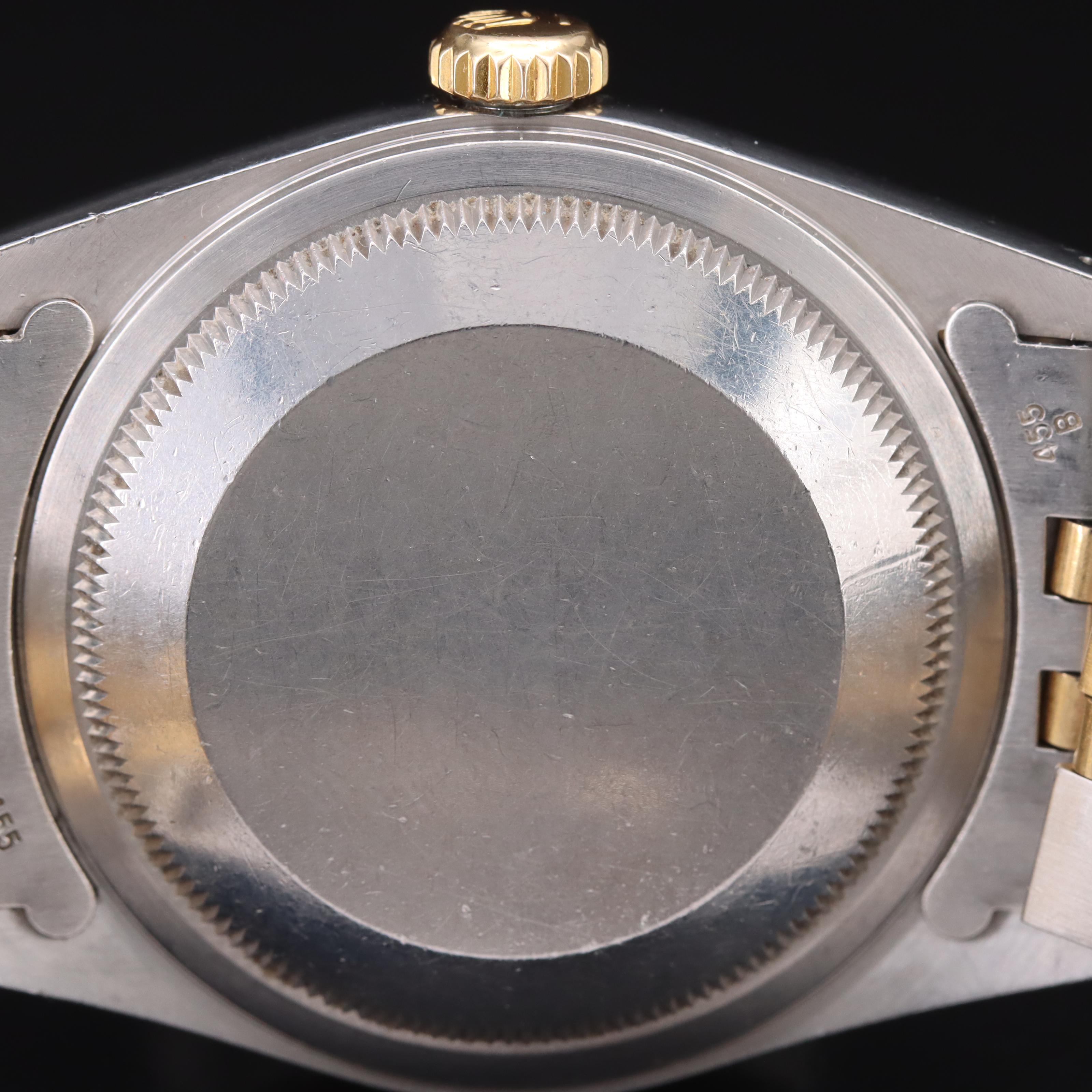 1988 Rolex Oyster Perpetual Datejust 18K and Stainless Steel Watch