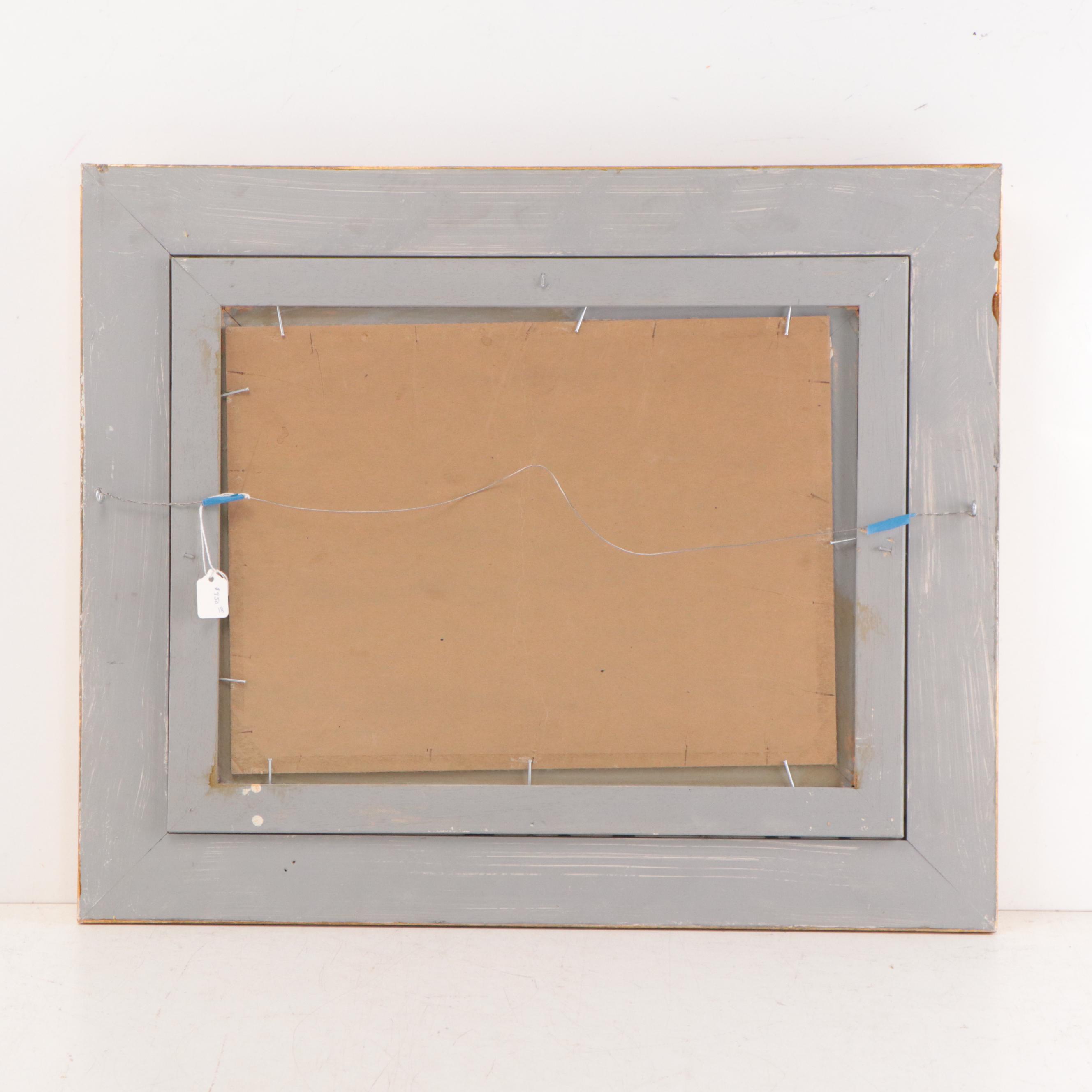 Oil Painting of Venetian Canal Scene