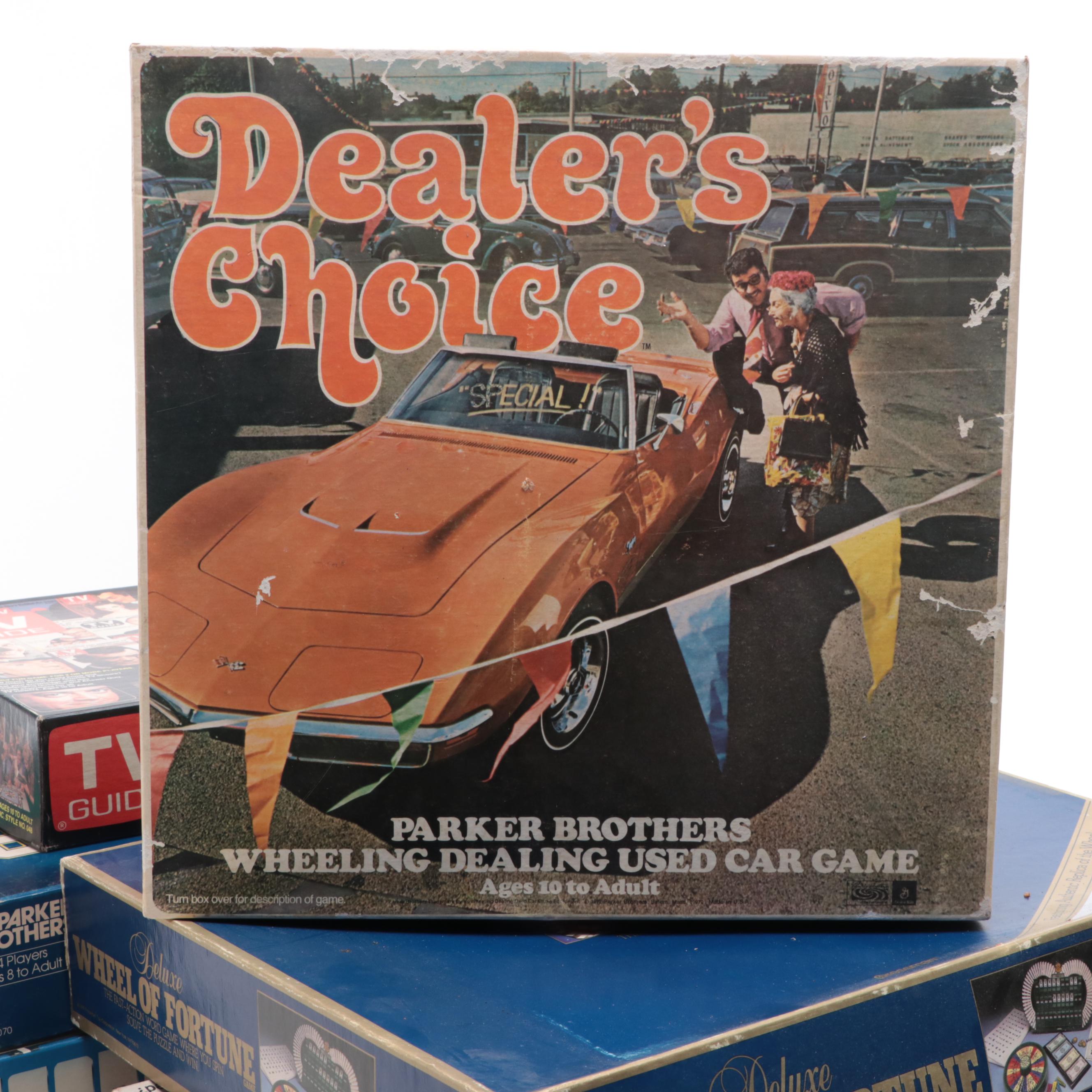 Jeopardy, Fun City, Dealer's Choice, and More Board Games, Mid–Late 20th Century