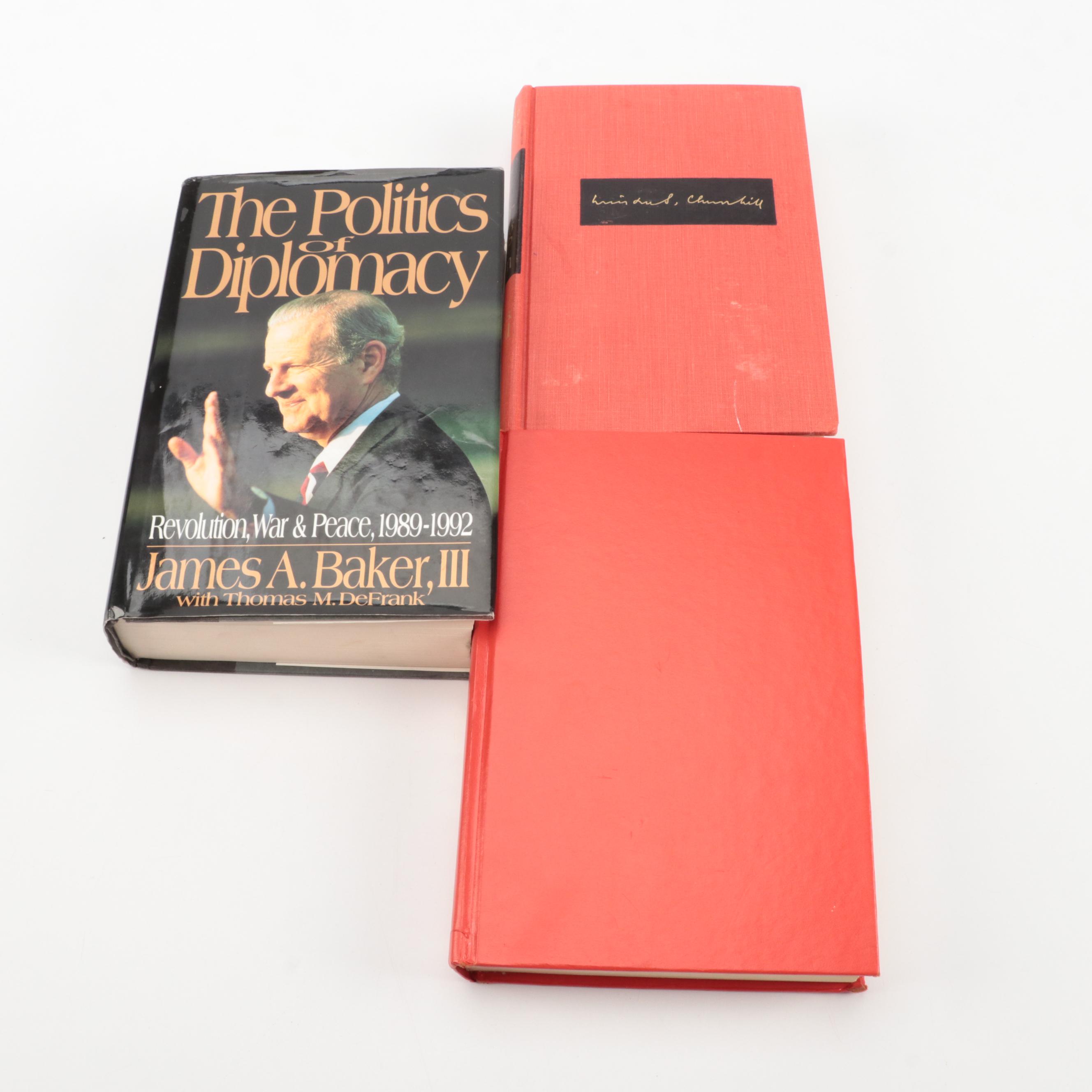 First Edition "The Politics of Diplomacy" by James A. Baker III and More