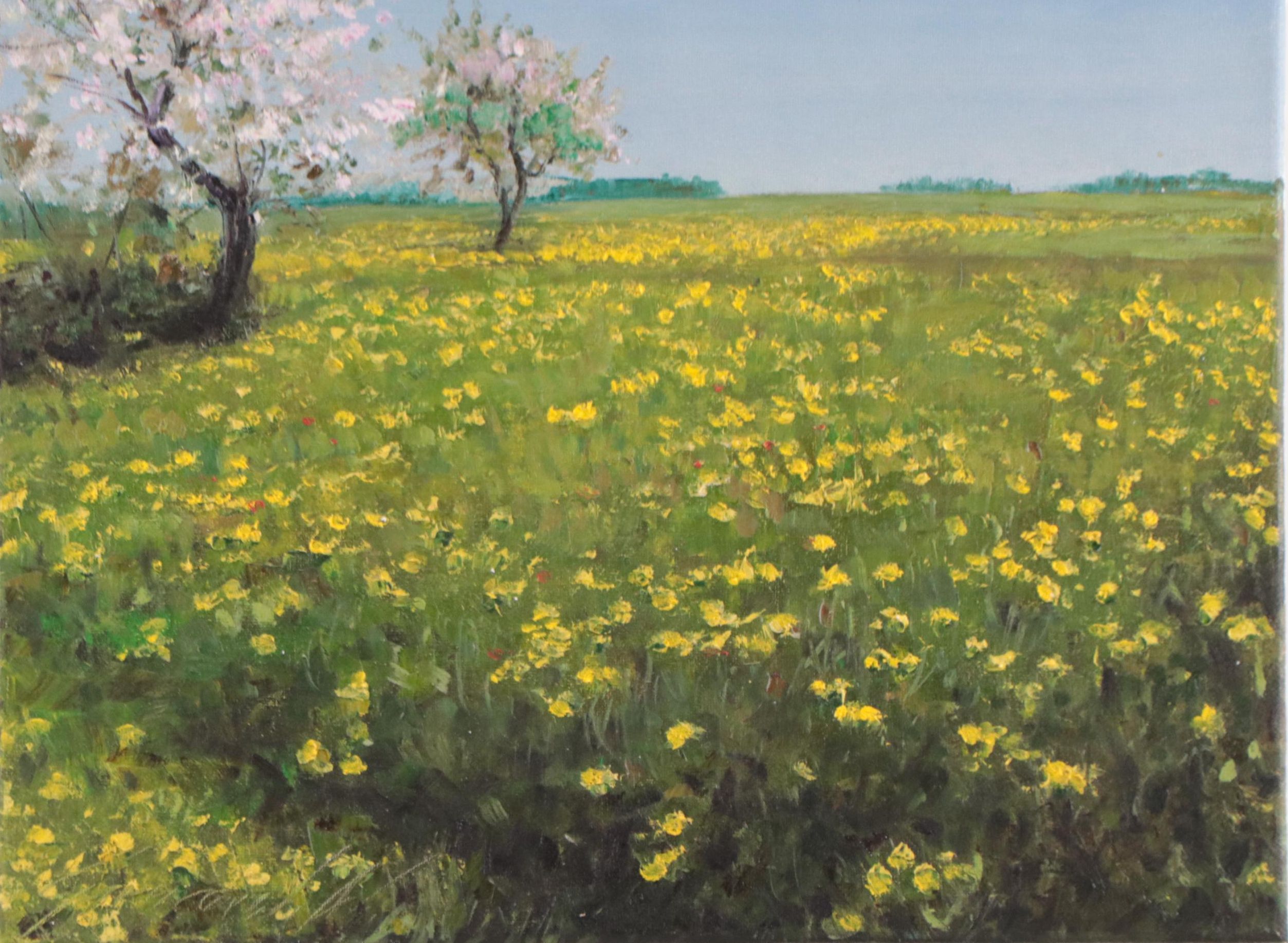 Garncarek Aleksander Oil Painting "Wiosennie," 2022