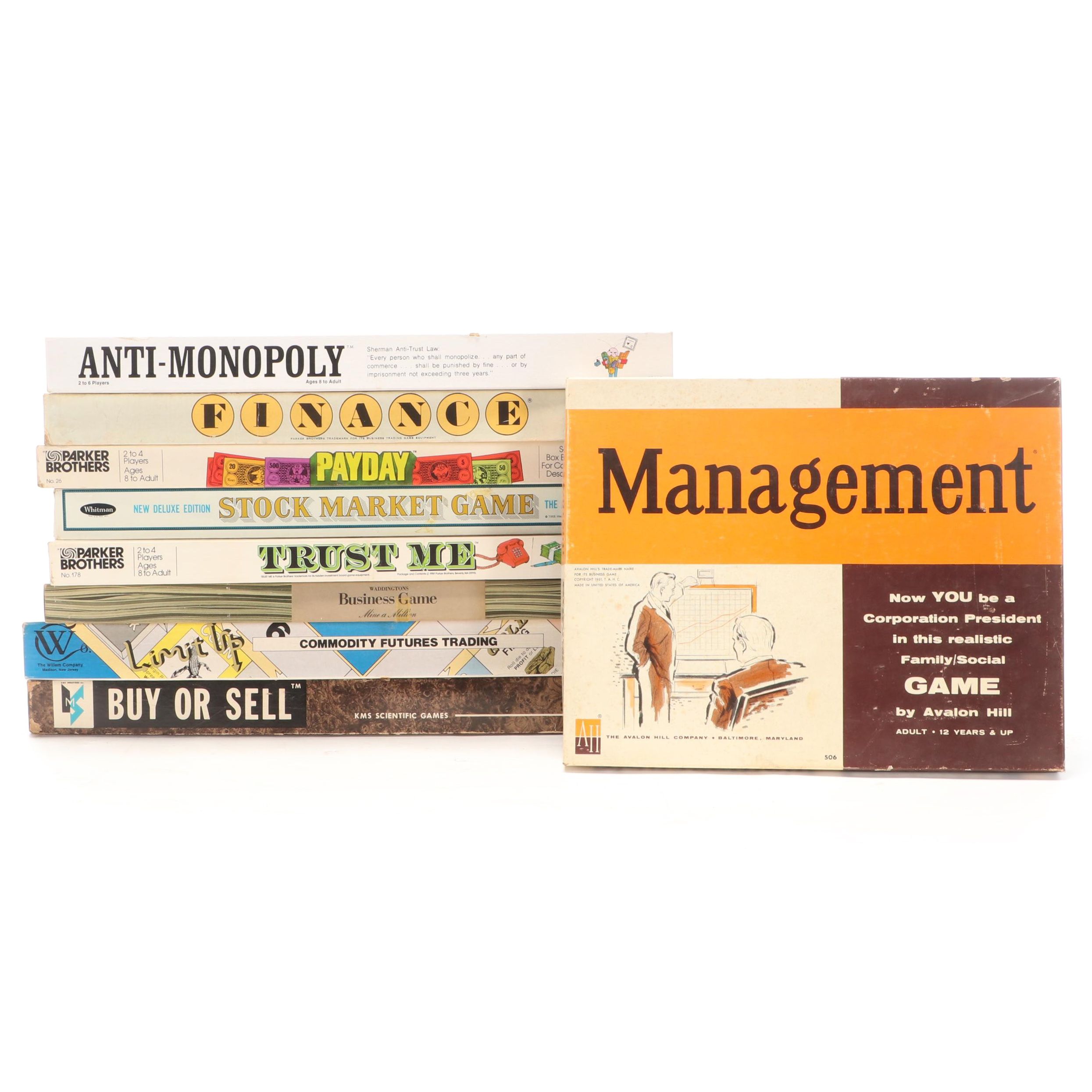 The Stock Market Game, Payday and Other Finance Oriented Games