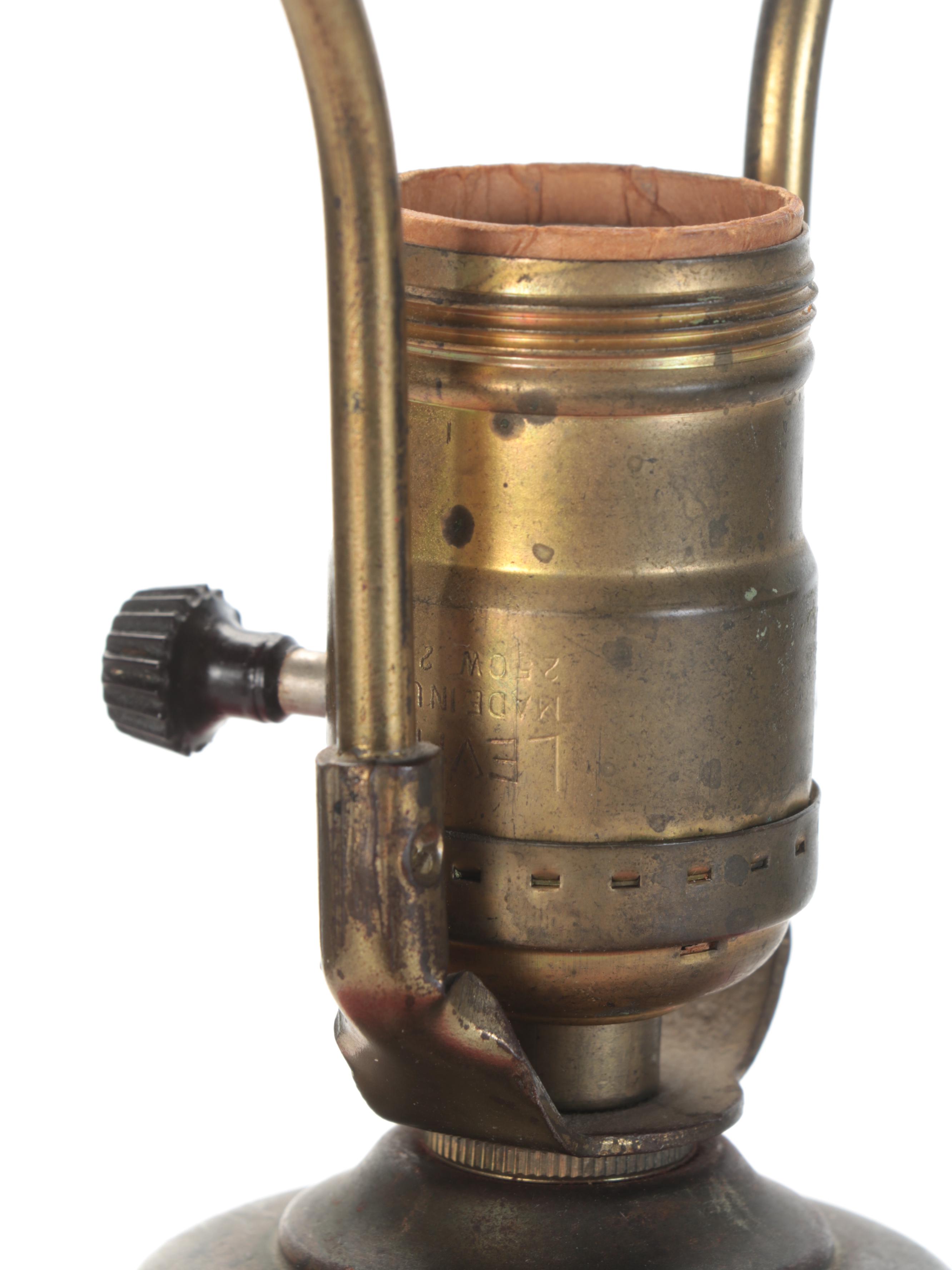 Victorian Pink Satin Mold Blown Glass Oil Banquet Lamp, Adapted Mid-20th C