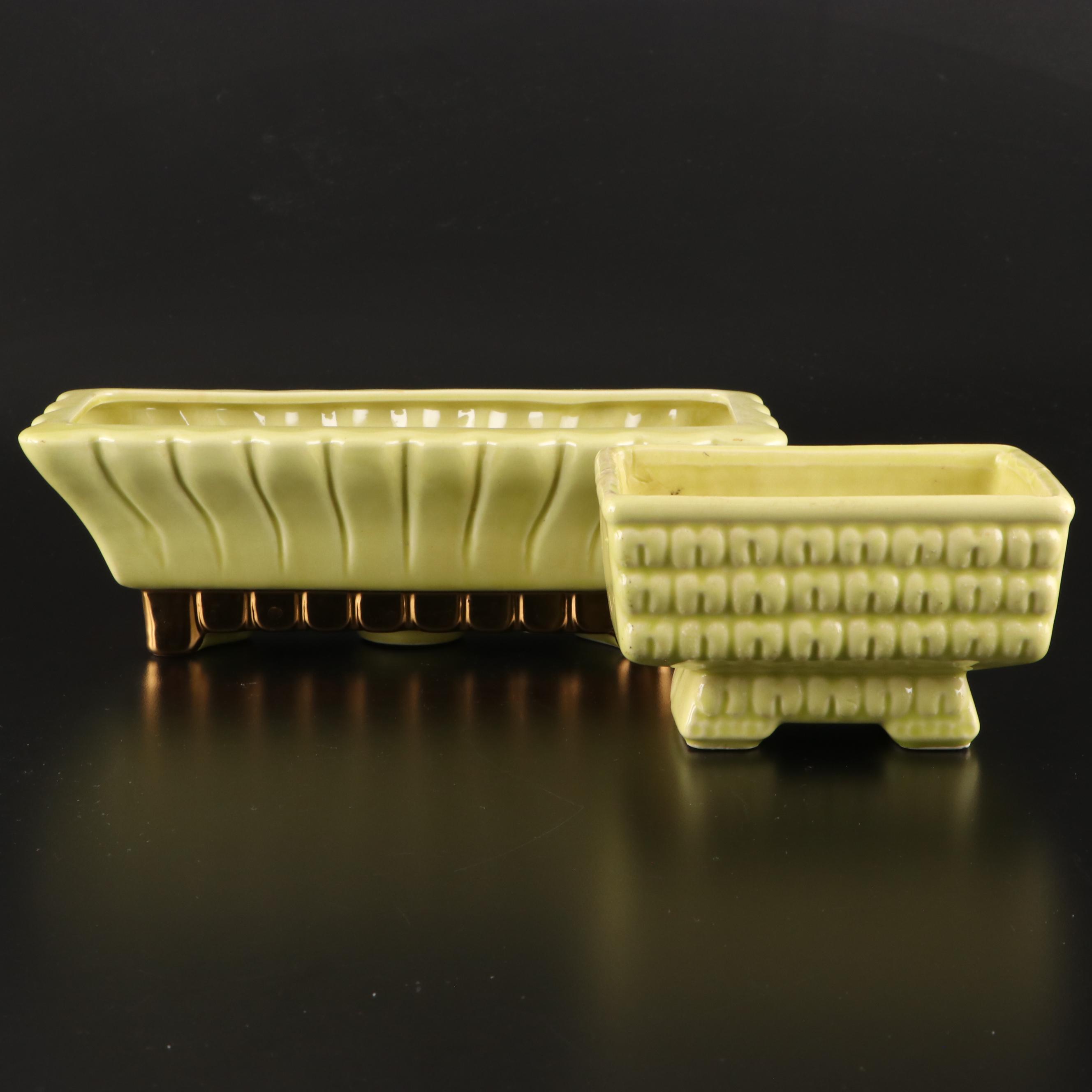 Haeger and Other American Pottery Planters and Vases, Mid to Late 20th Century