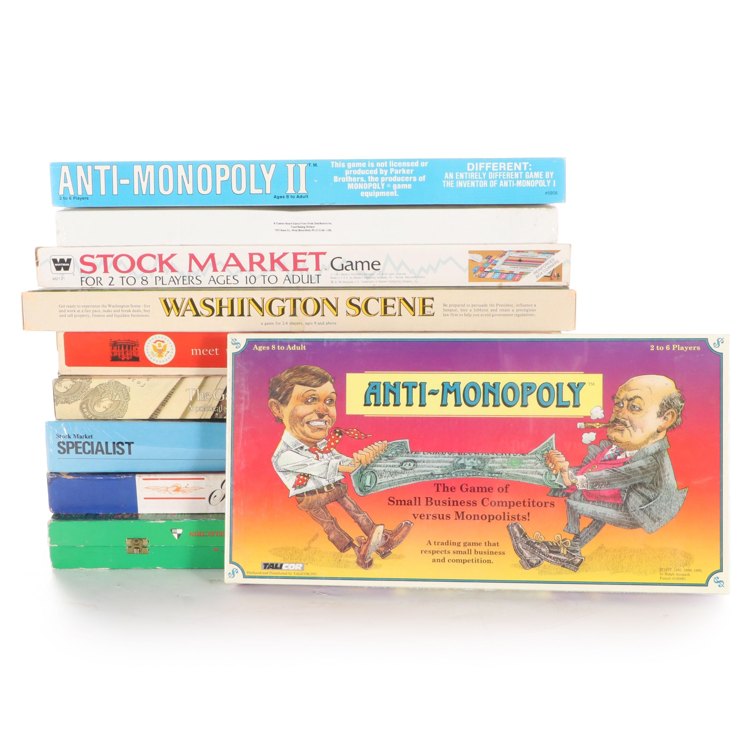 The Garden Game, Stock Market Specialist and Other Late 20th Century Board Games