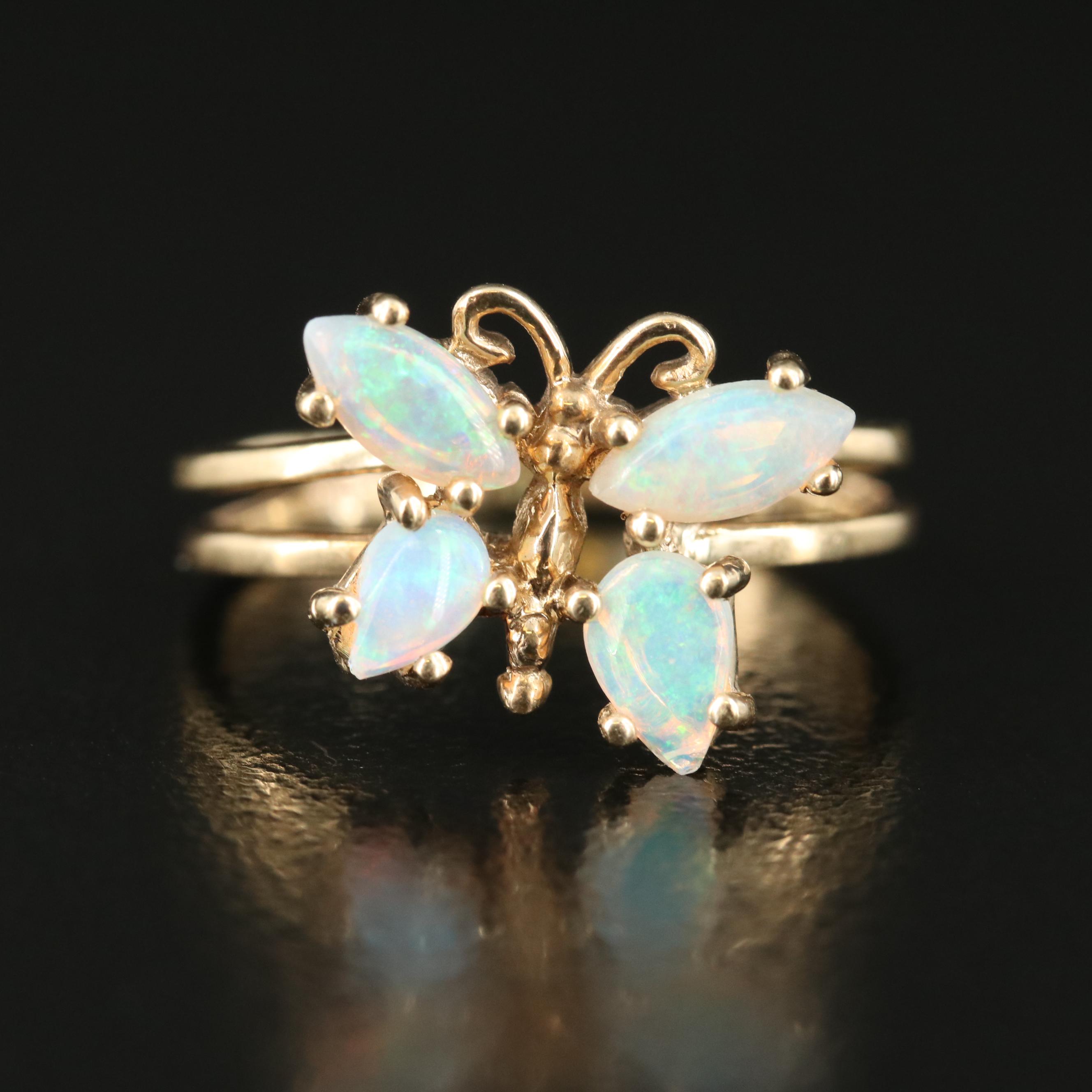 10K Opal Ring