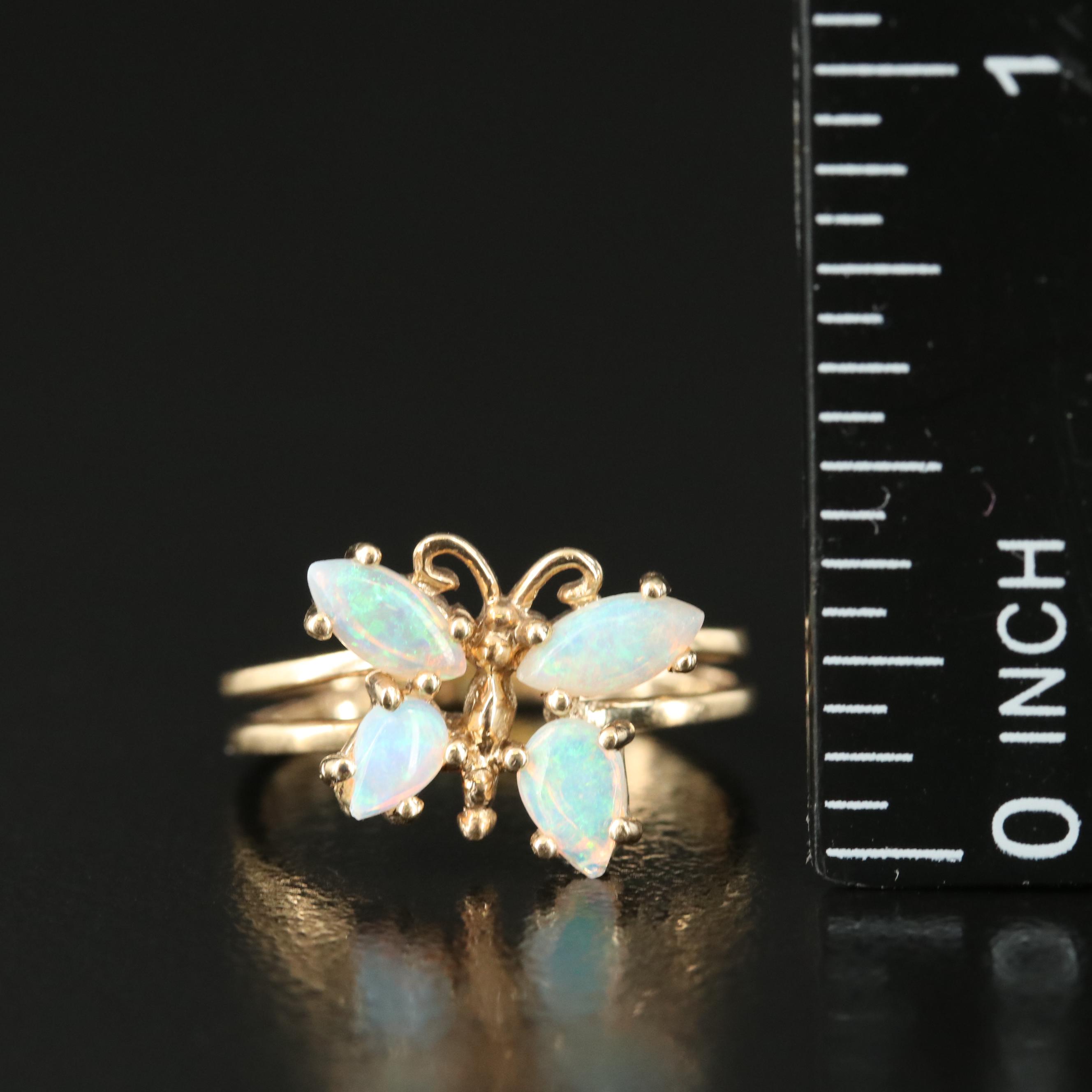 10K Opal Ring