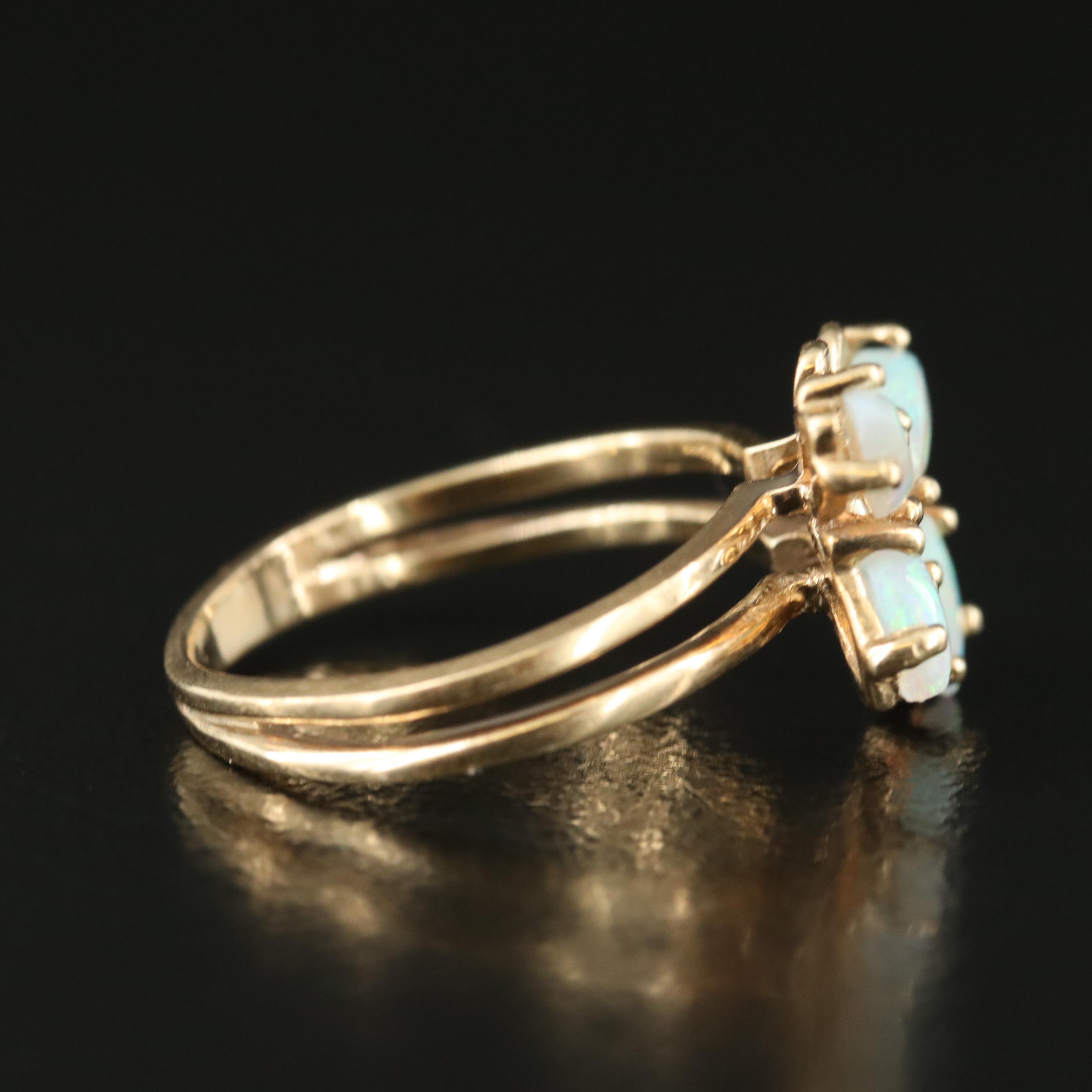 10K Opal Ring