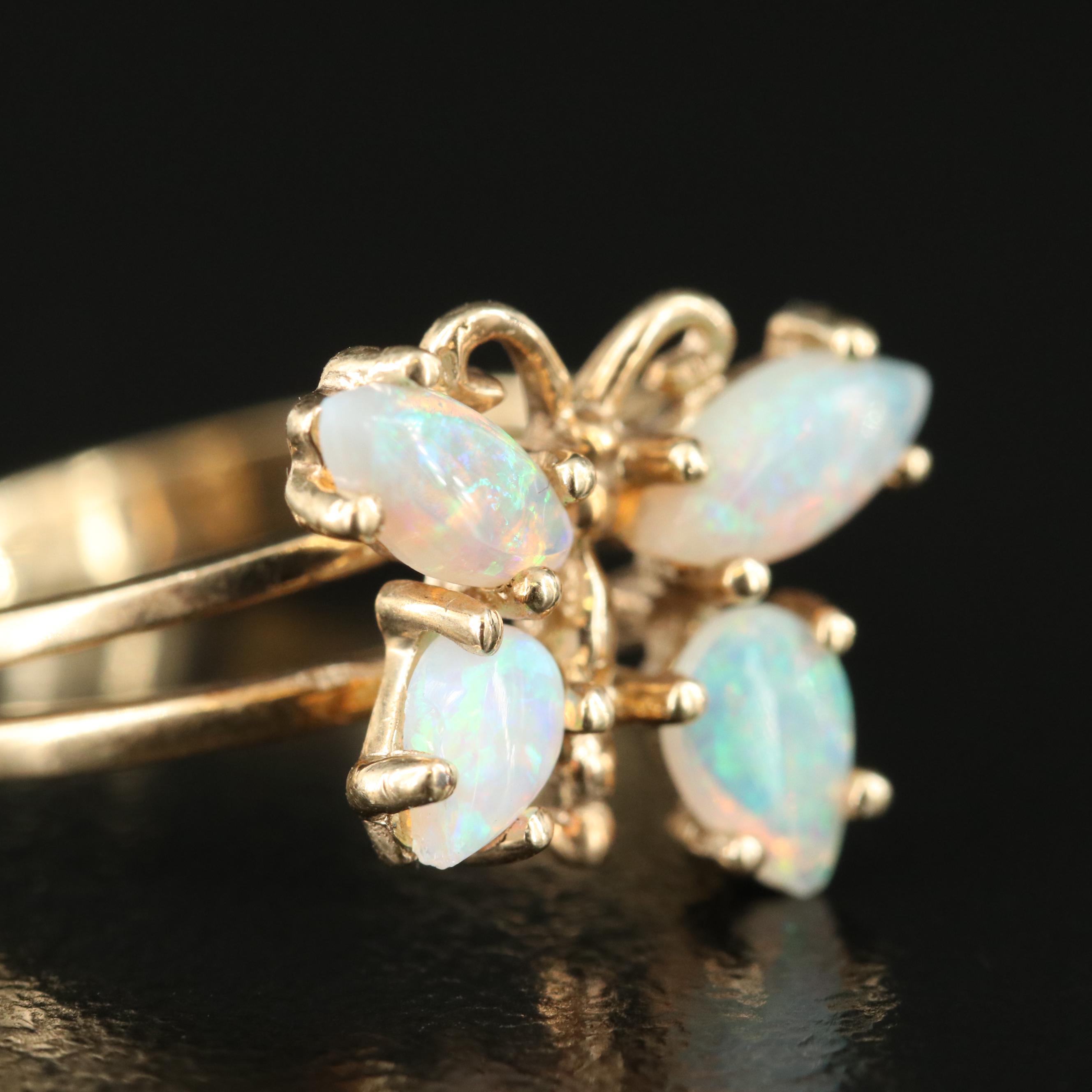 10K Opal Ring