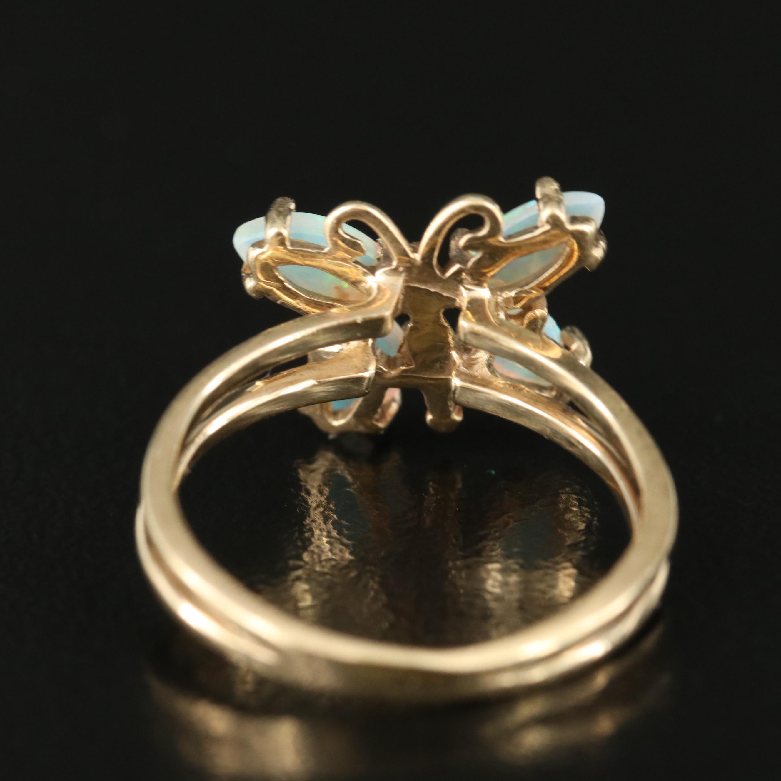 10K Opal Ring