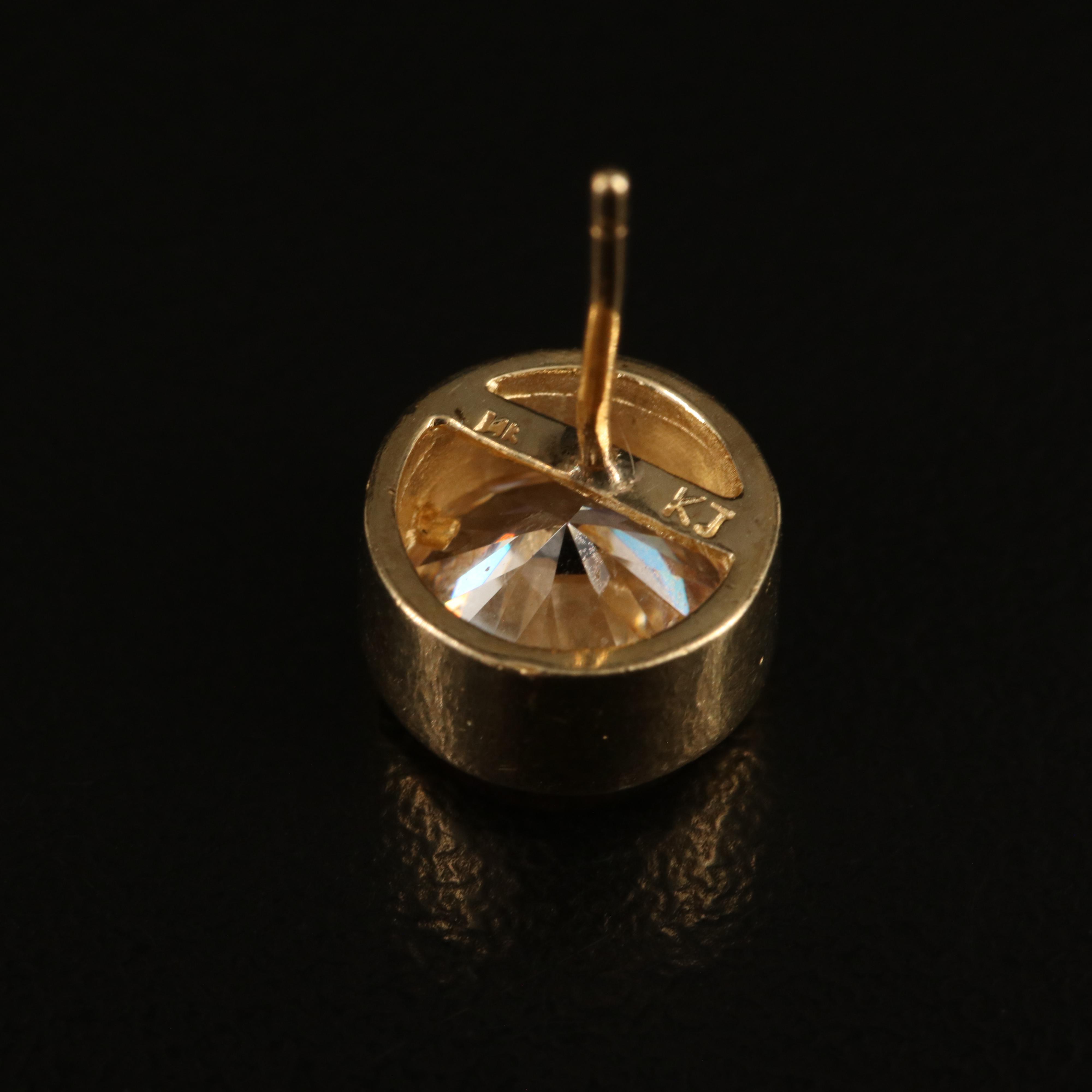 14K Pendants and Single Earrings with Diamonds and Pearl Torsade