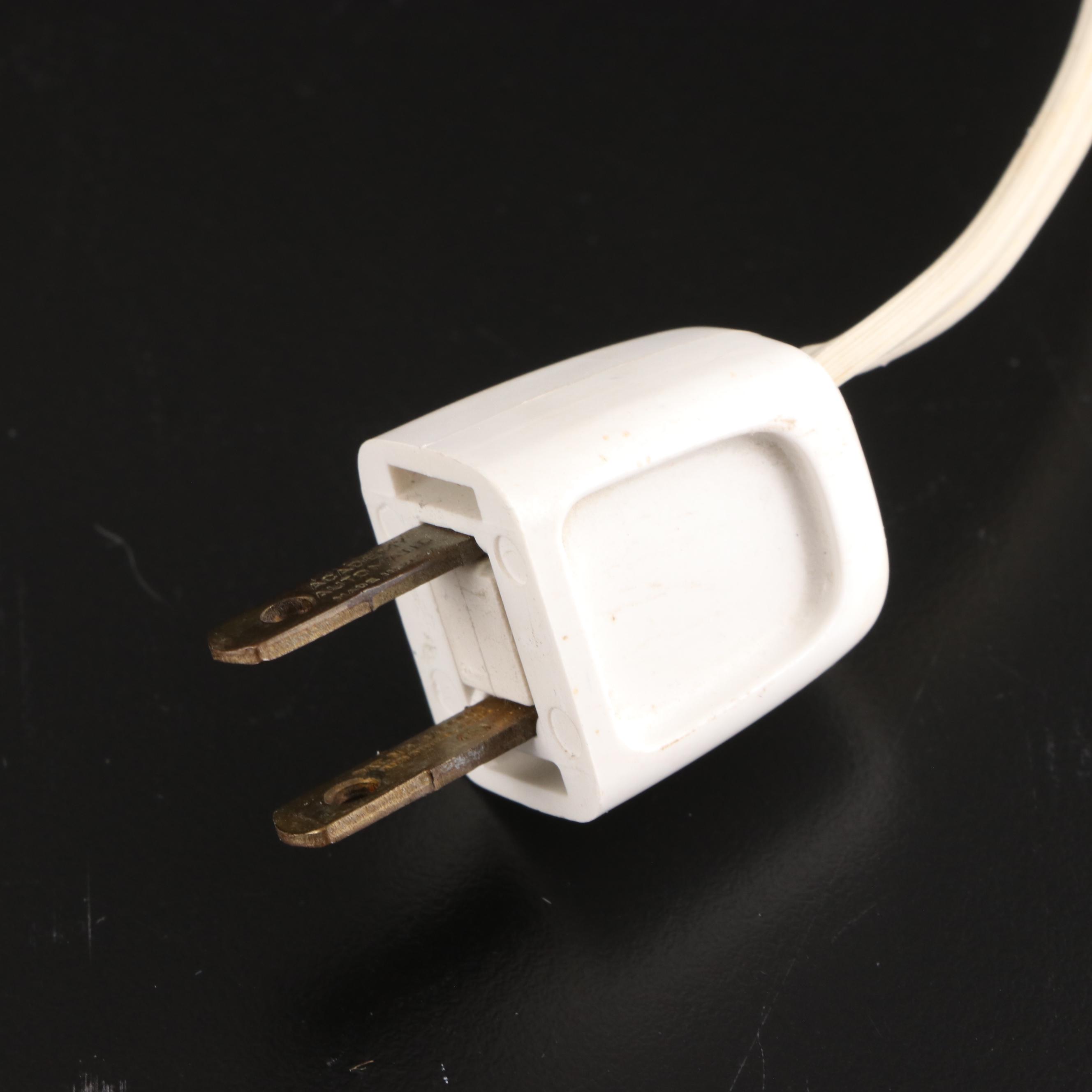 Facet Cut Stacked Glass Table Lamps, Mid to Late 20th Century