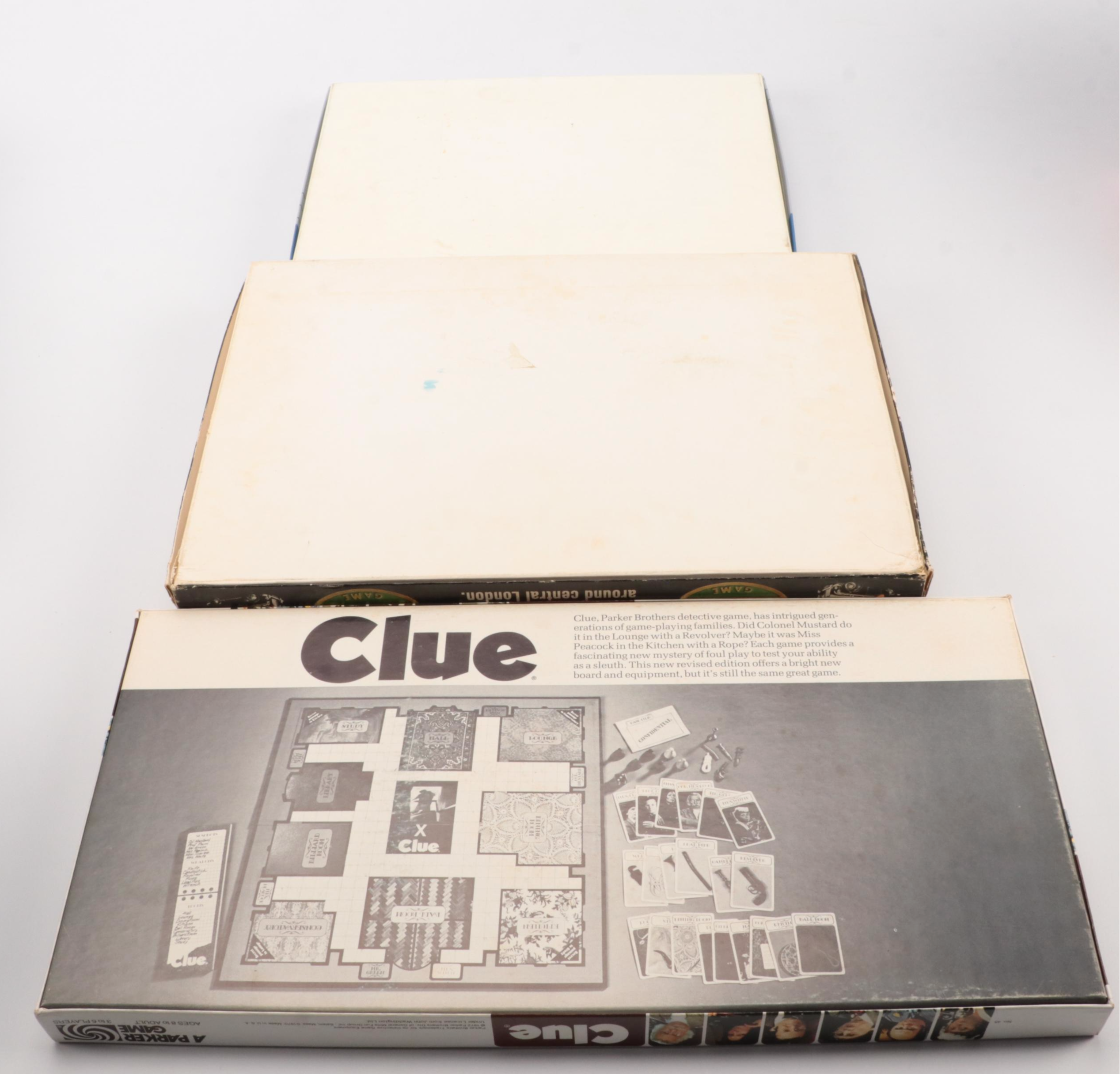 Ouija, Scotland Yard, Clue, and More Board Games, Late 20th Century