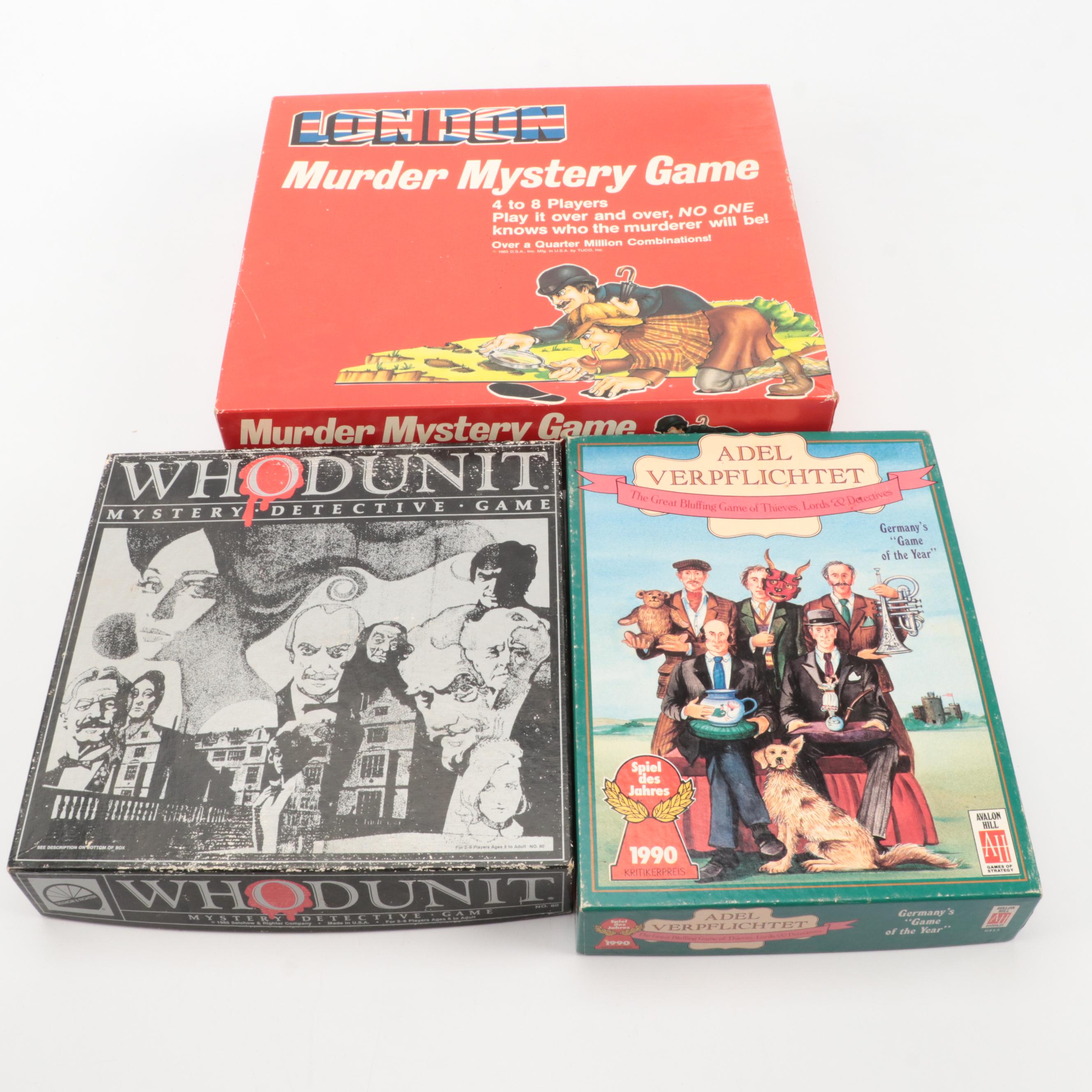 Ouija, Scotland Yard, Clue, and More Board Games, Late 20th Century