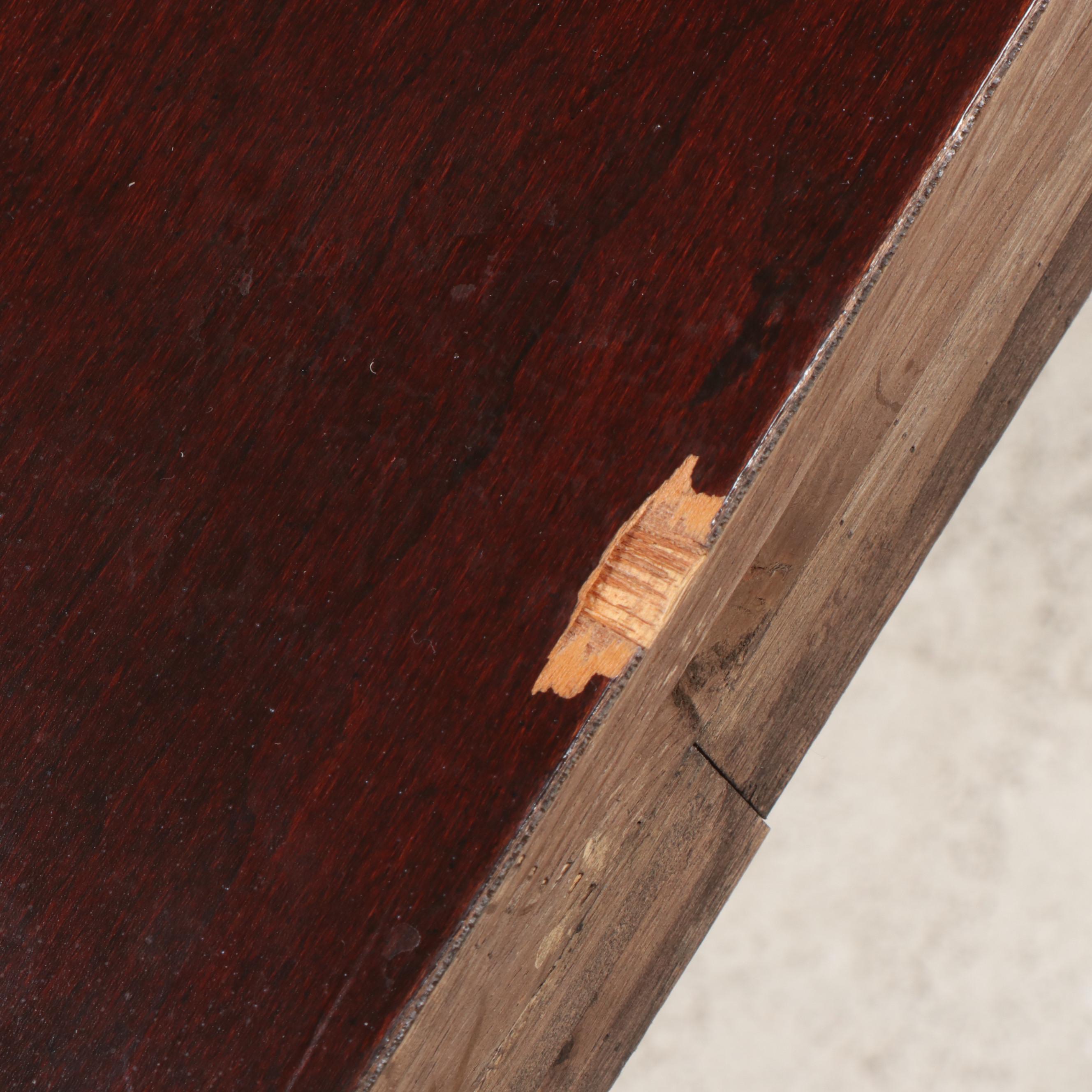 Universal Furniture Federal Style Cherrywood-Stained Queen Size Four-Post Bed