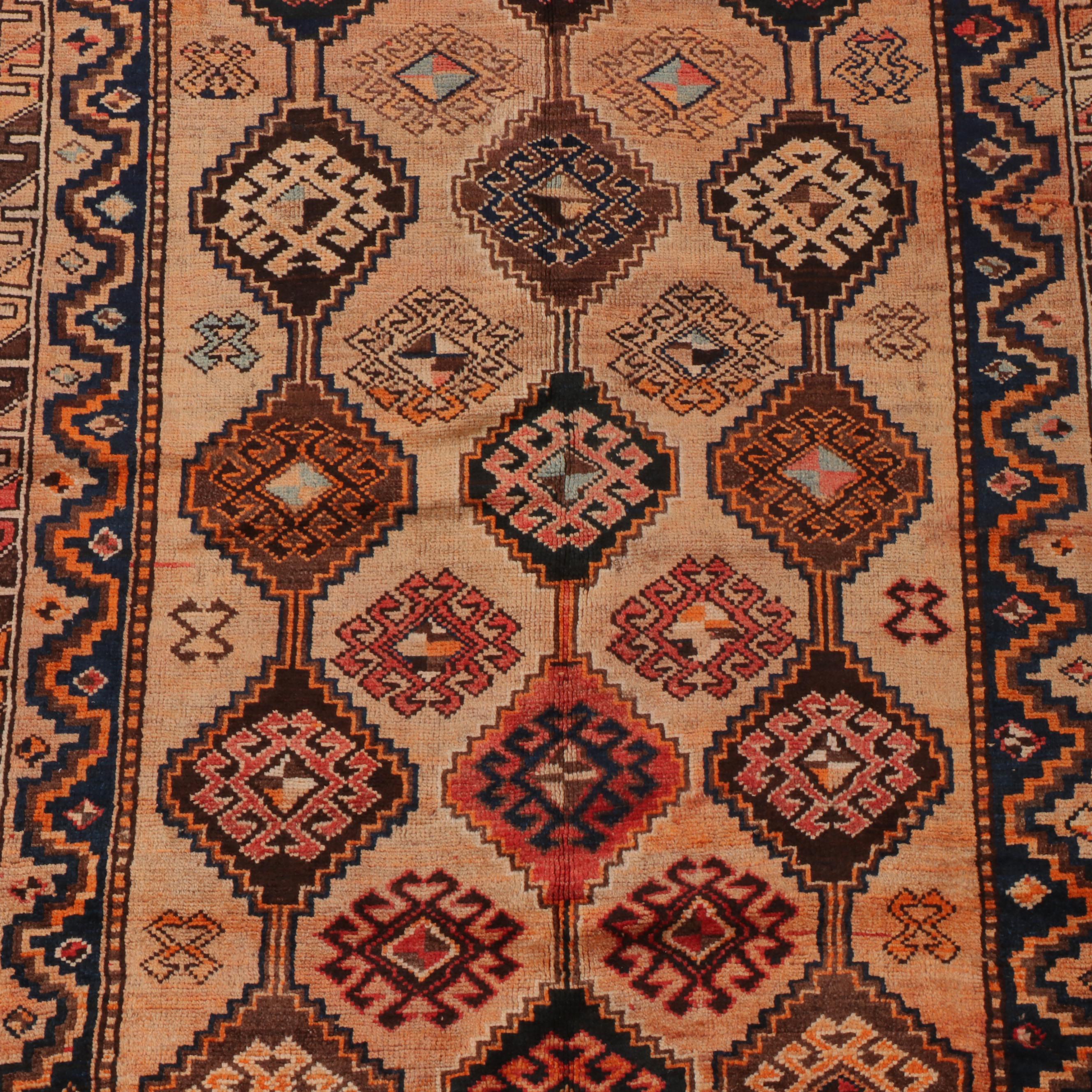 5'2 x 10'3 Hand-Knotted Caucasian Borchaly Area Rug