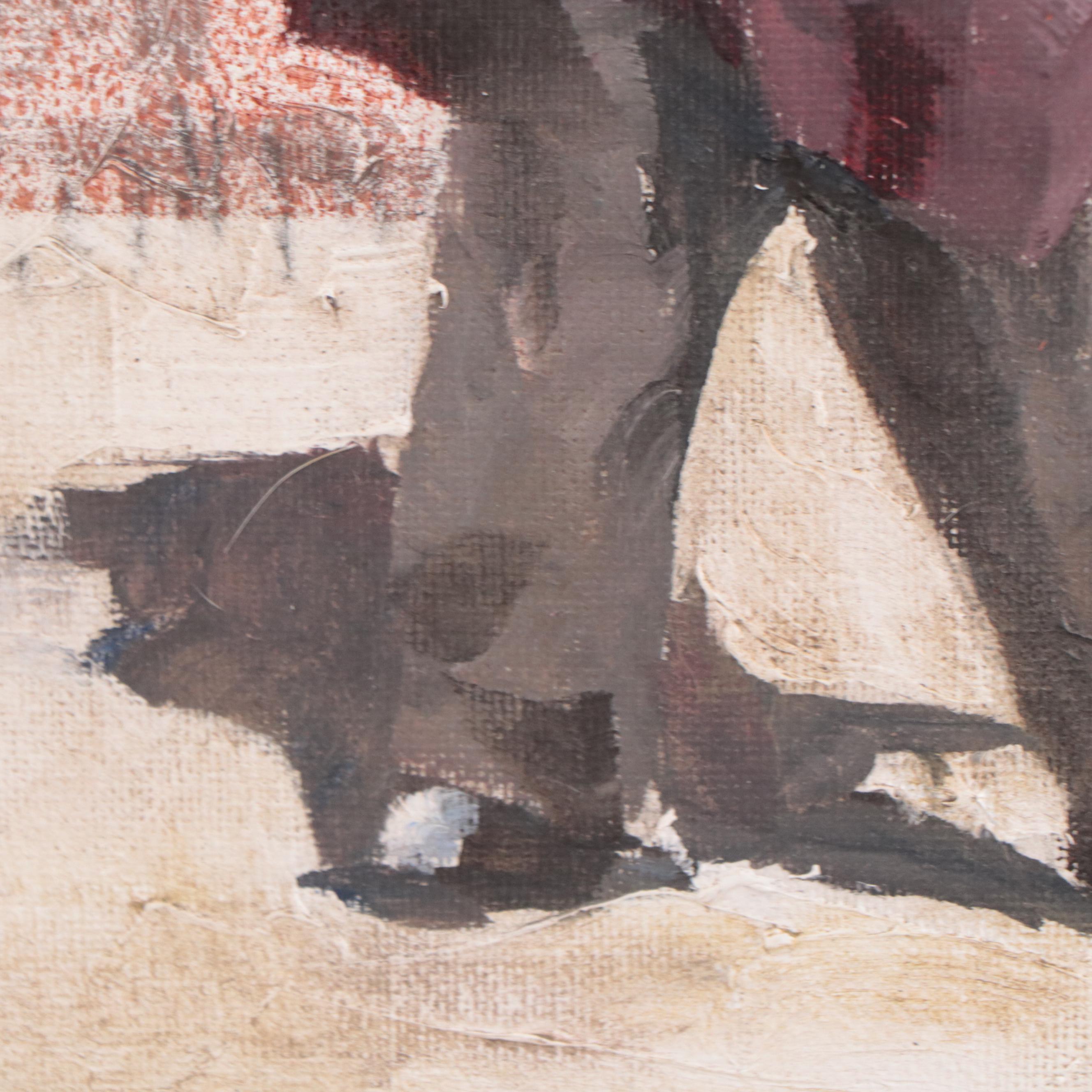 John Thompson Oil Painting "Banksy In Disguise," 2021