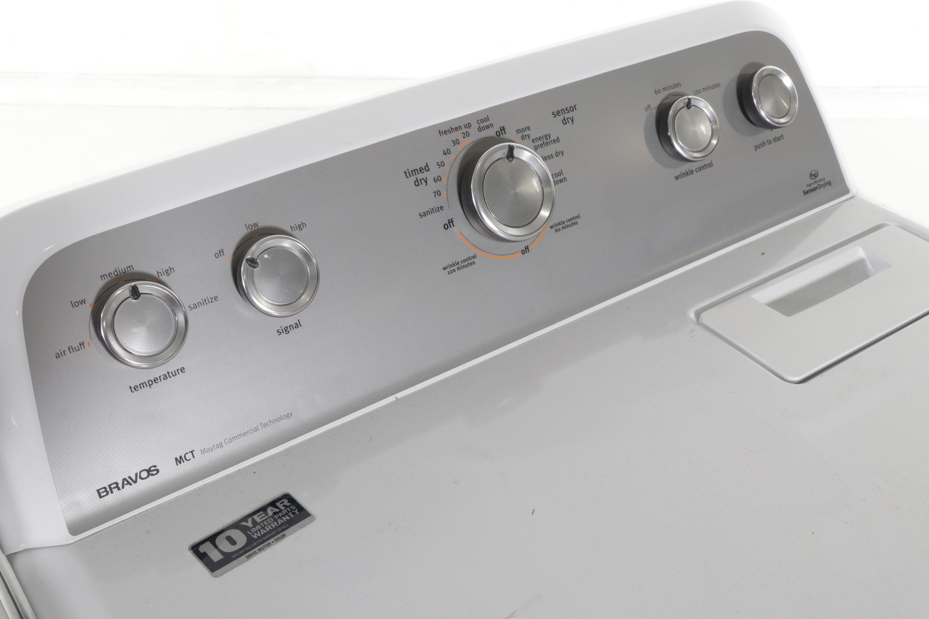 Maytag "Bravos" 4.3 Cu. Ft. Washer and 7.0 Cu. Ft. Dryer Set