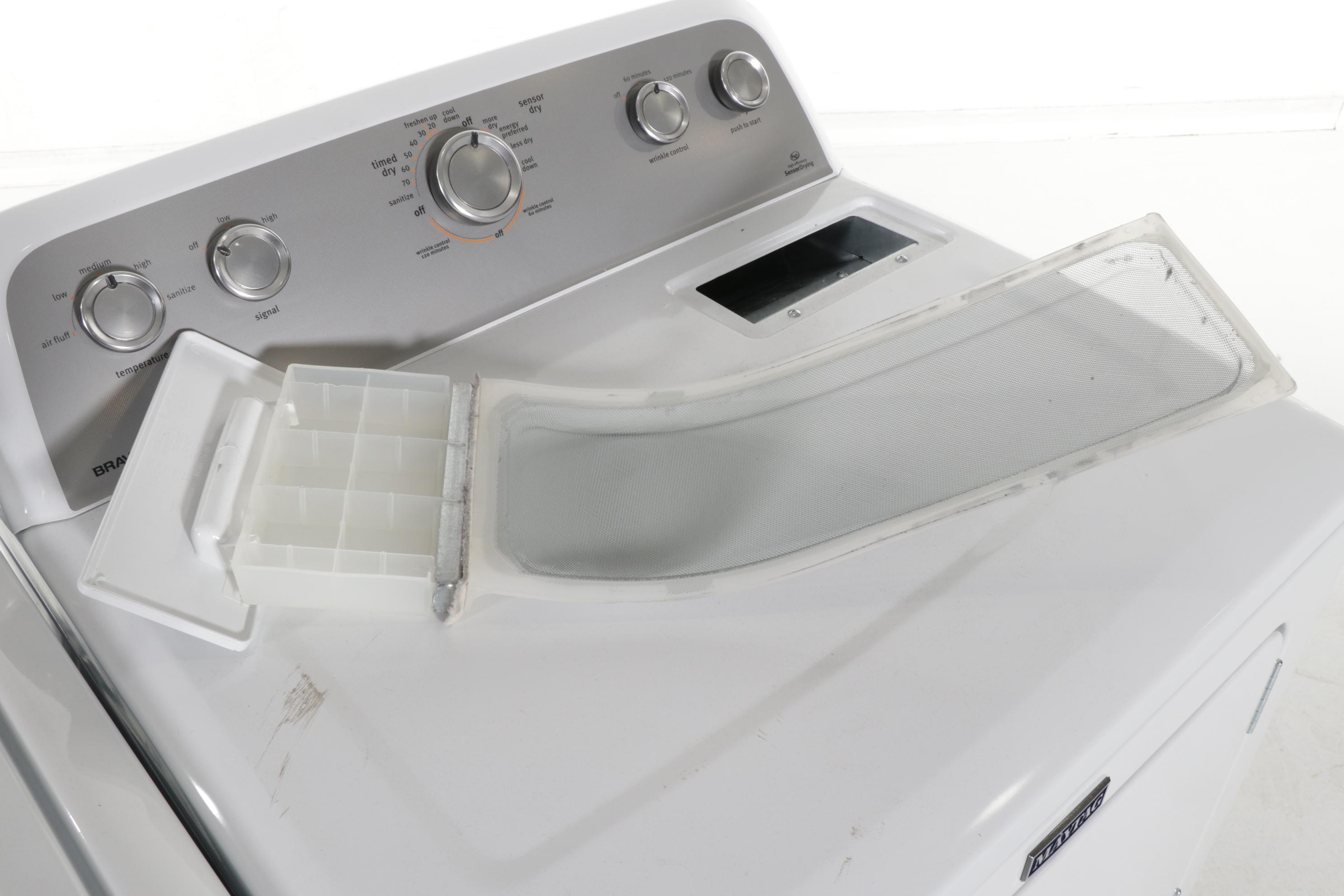 Maytag "Bravos" 4.3 Cu. Ft. Washer and 7.0 Cu. Ft. Dryer Set