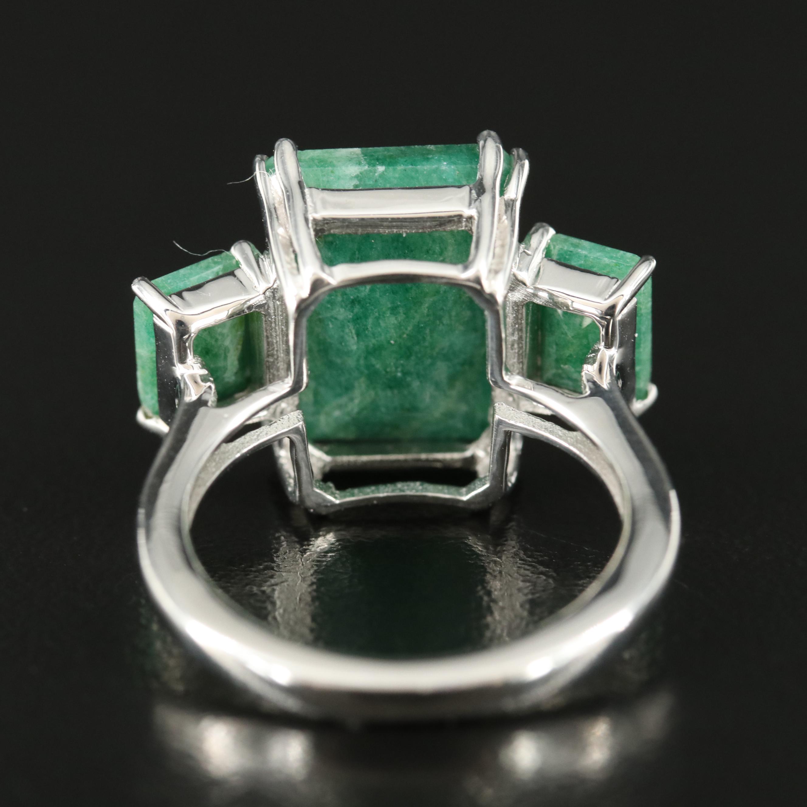 Sterling Beryl Ring