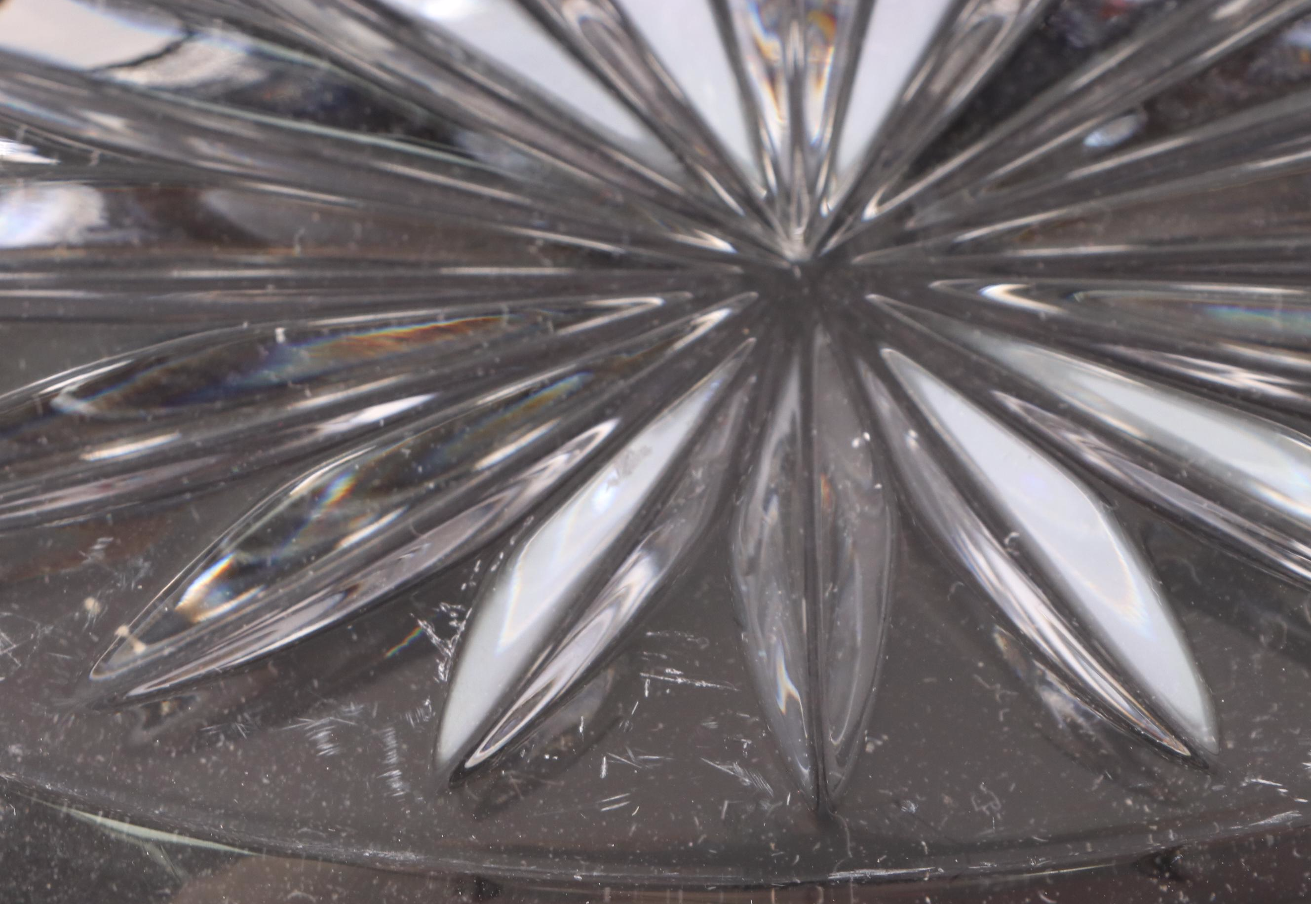 Waterford "Lismore" Crystal Pitcher with Crystal Bowls