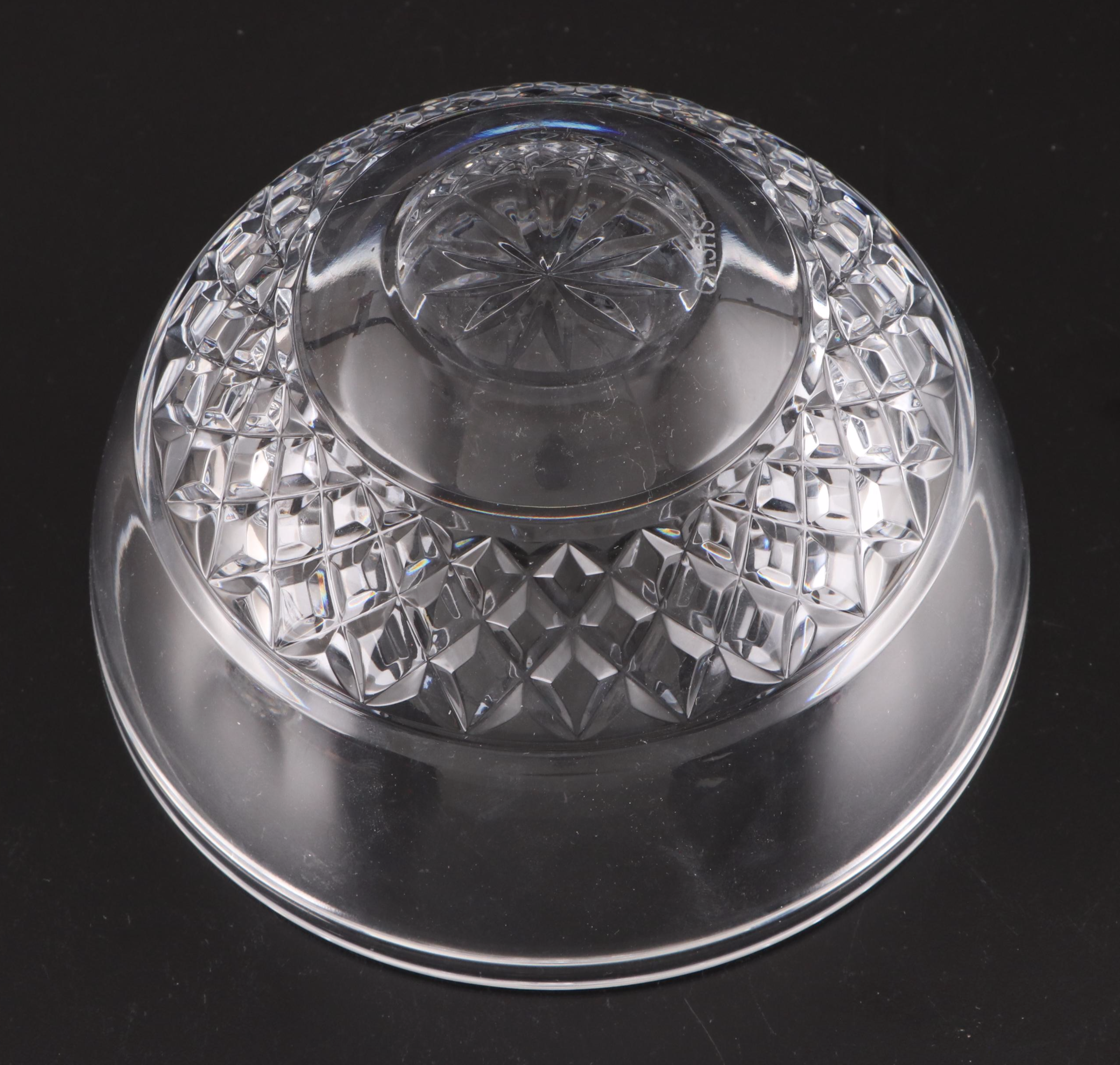 Waterford "Lismore" Crystal Pitcher with Crystal Bowls