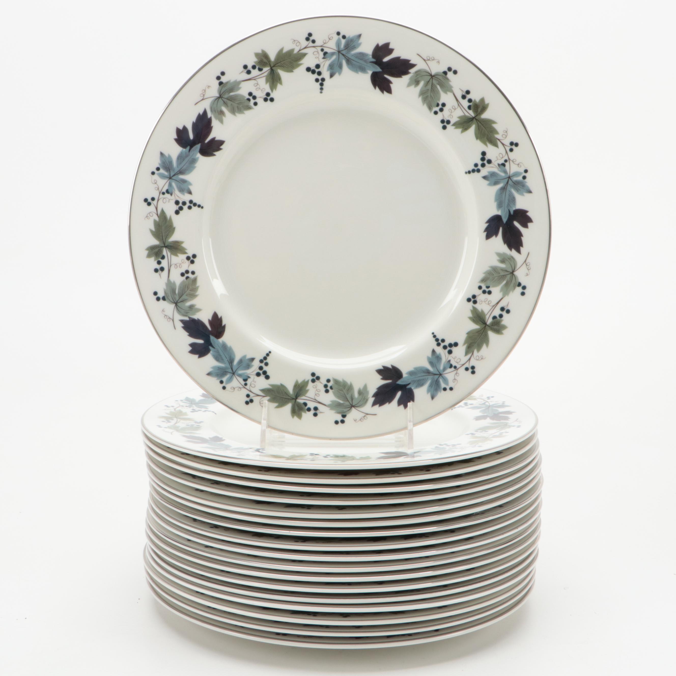 Royal Doulton "Burgundy" Porcelain Dinnerware