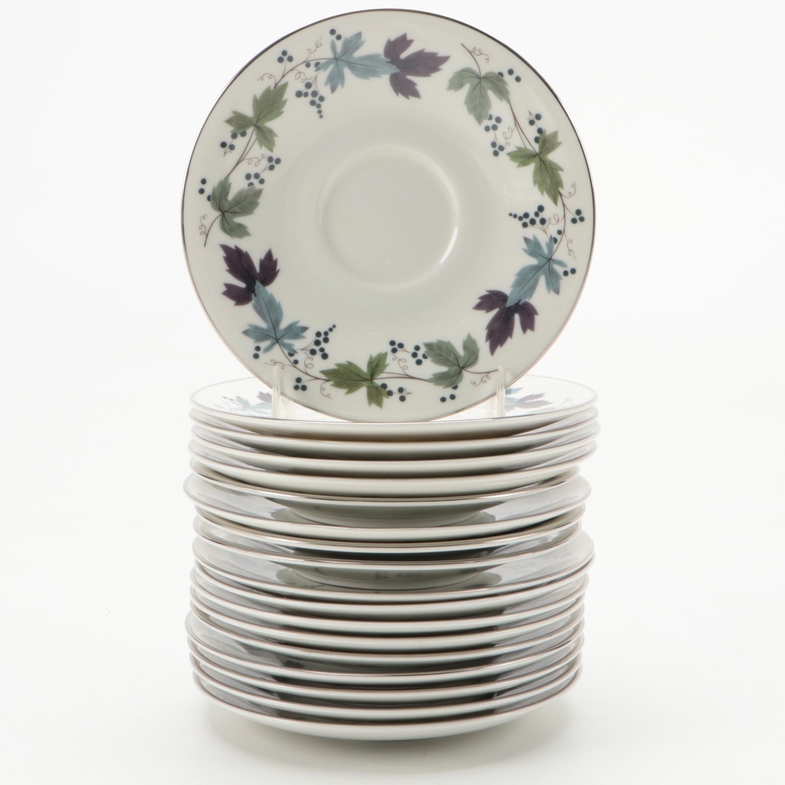 Royal Doulton "Burgundy" Porcelain Dinnerware