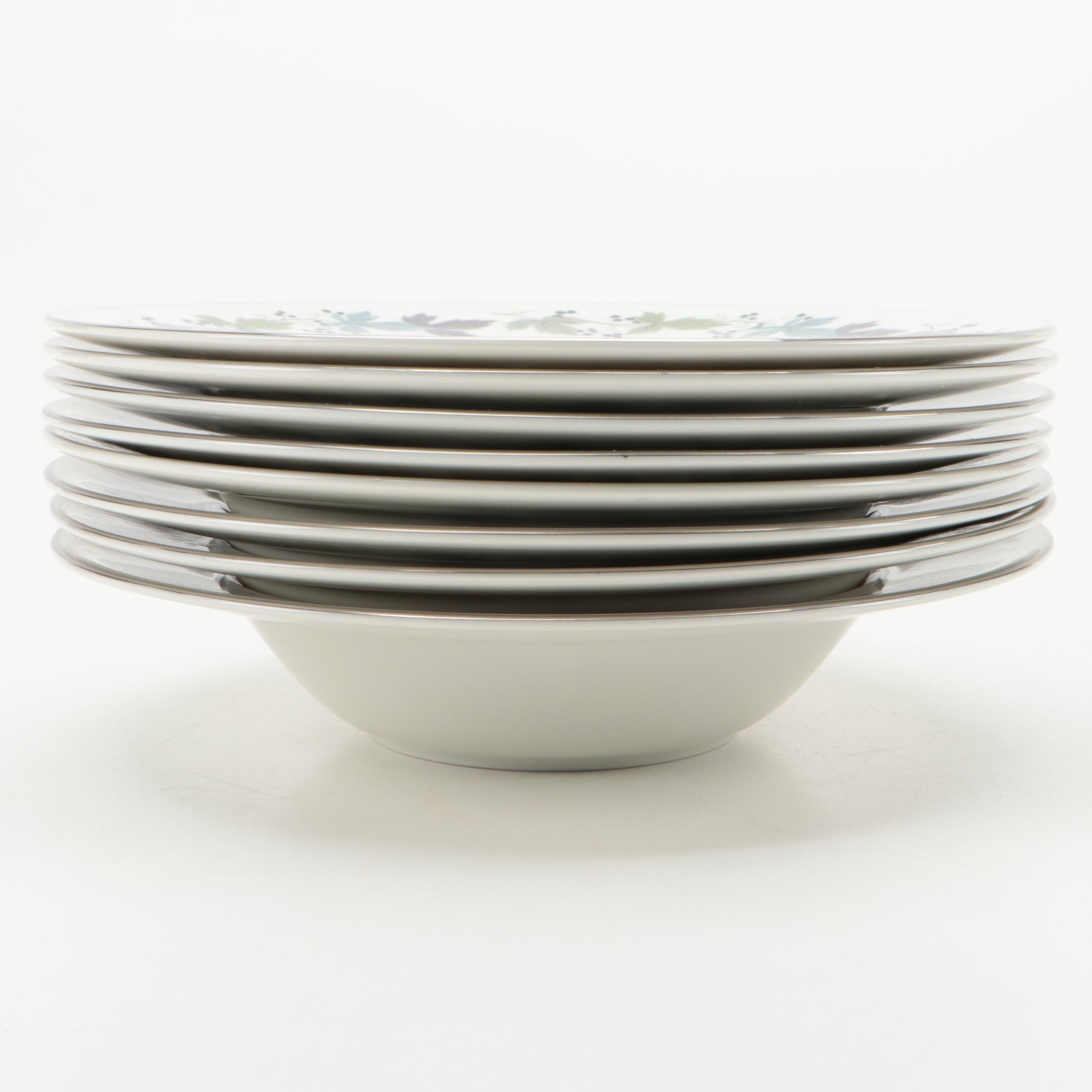 Royal Doulton "Burgundy" Porcelain Dinnerware