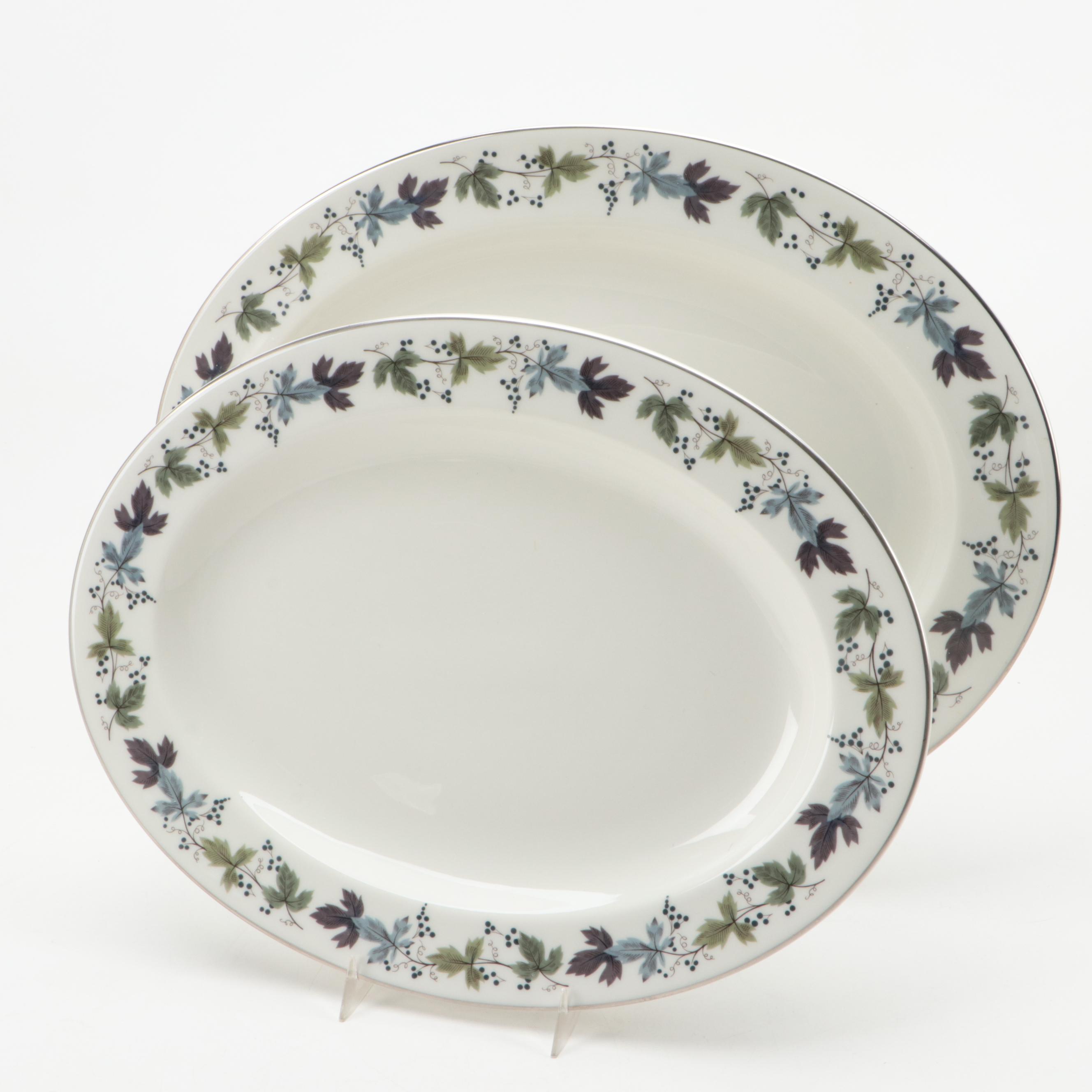 Royal Doulton "Burgundy" Porcelain Dinnerware