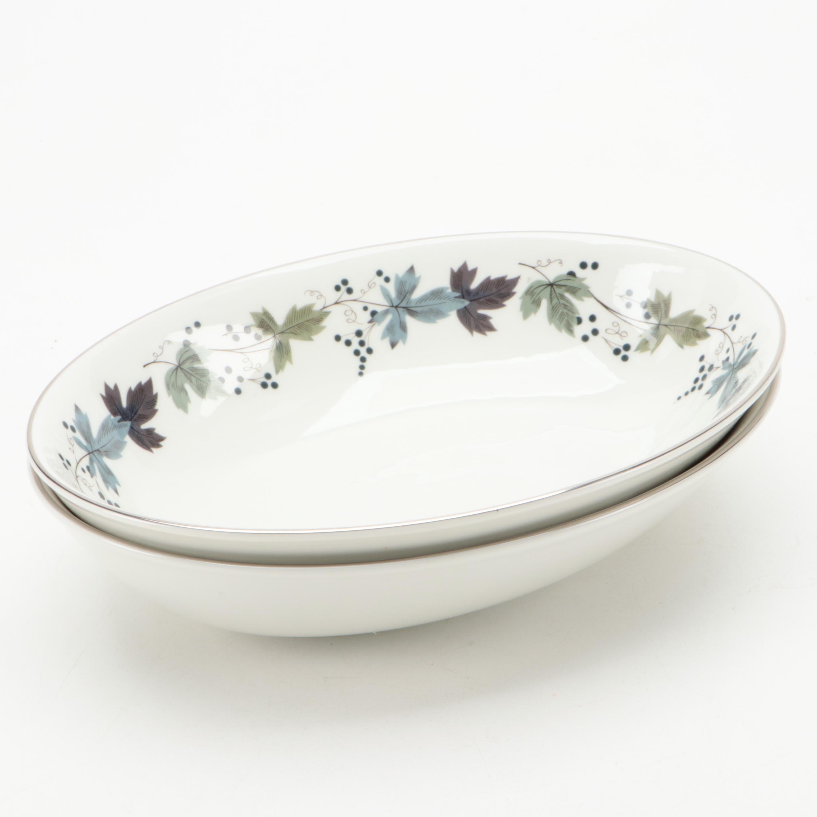 Royal Doulton "Burgundy" Porcelain Dinnerware