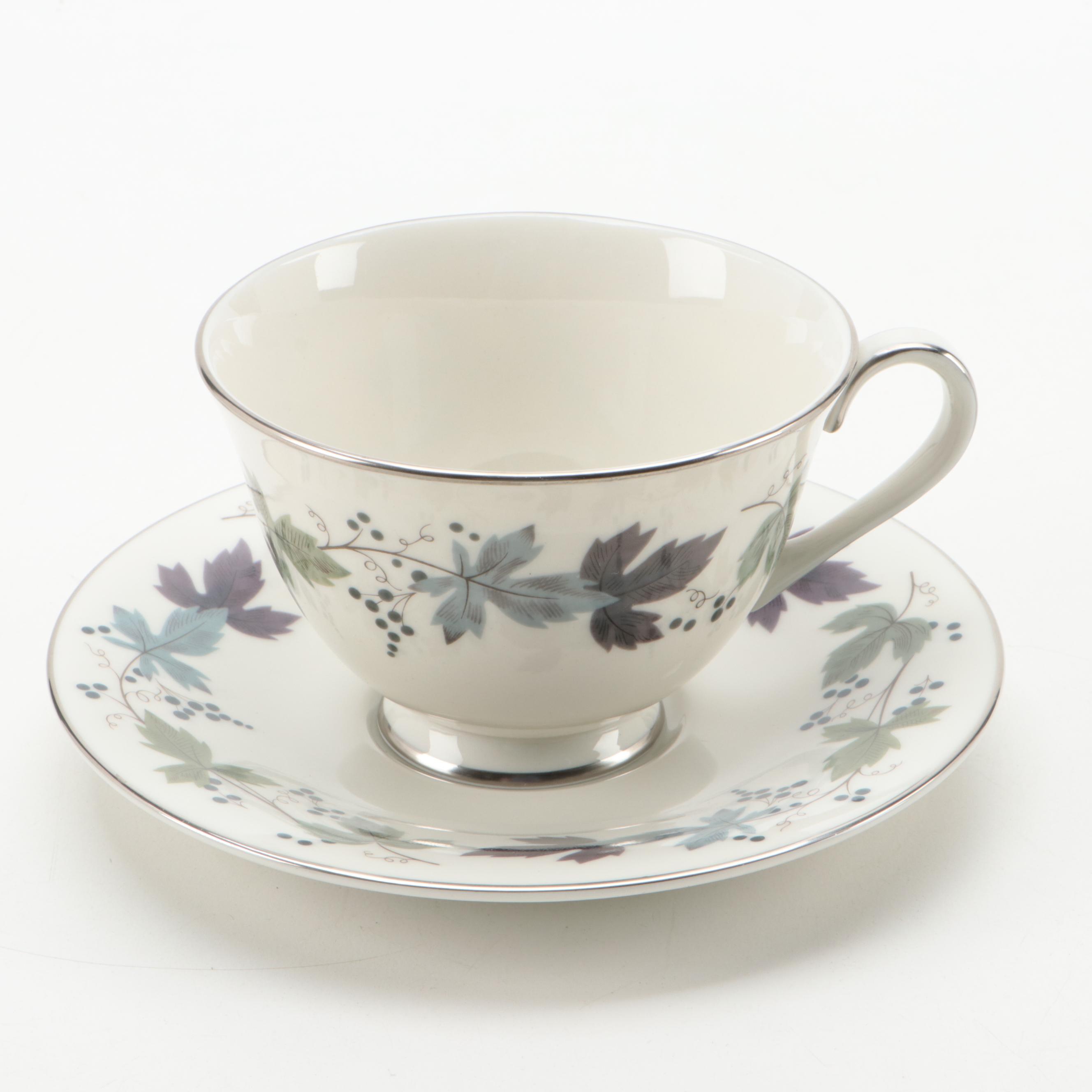 Royal Doulton "Burgundy" Porcelain Dinnerware