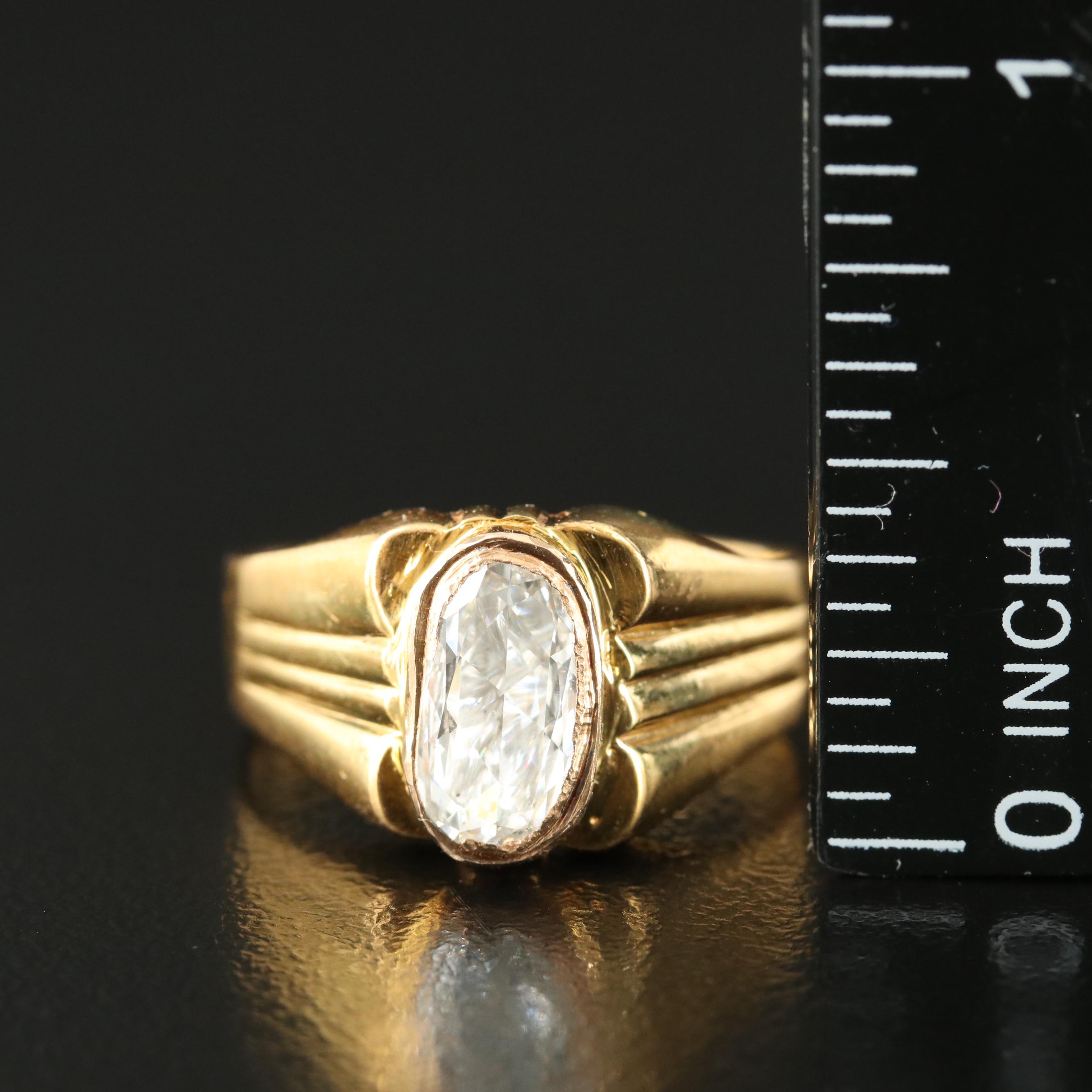 Vintage 14K Diamond Ring