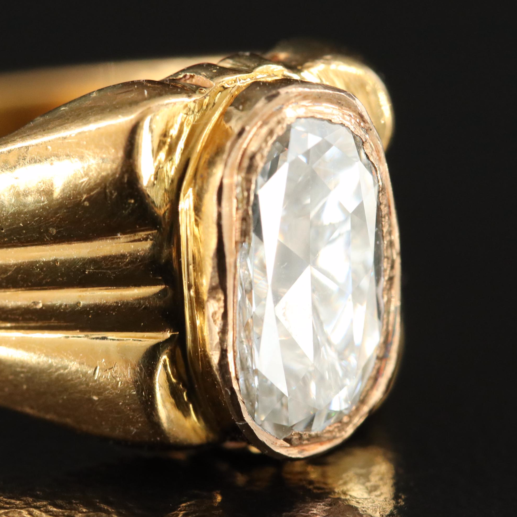 Vintage 14K Diamond Ring