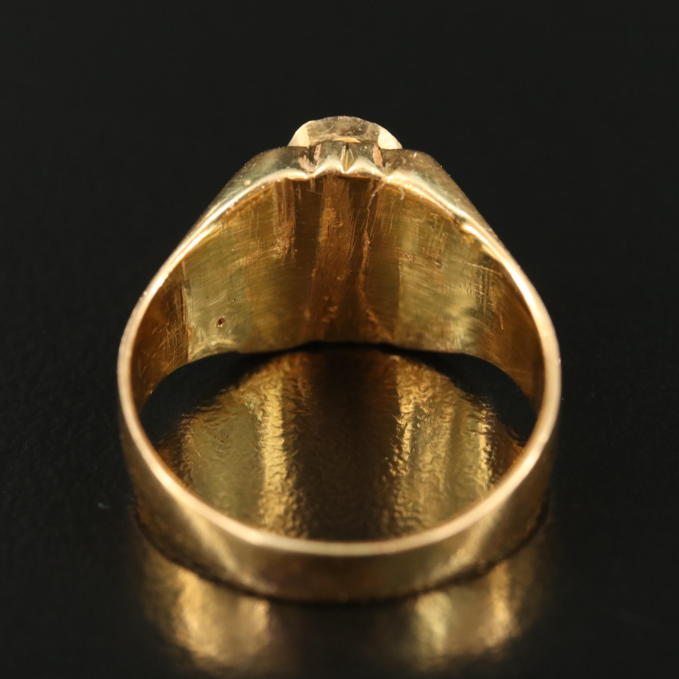 Vintage 14K Diamond Ring