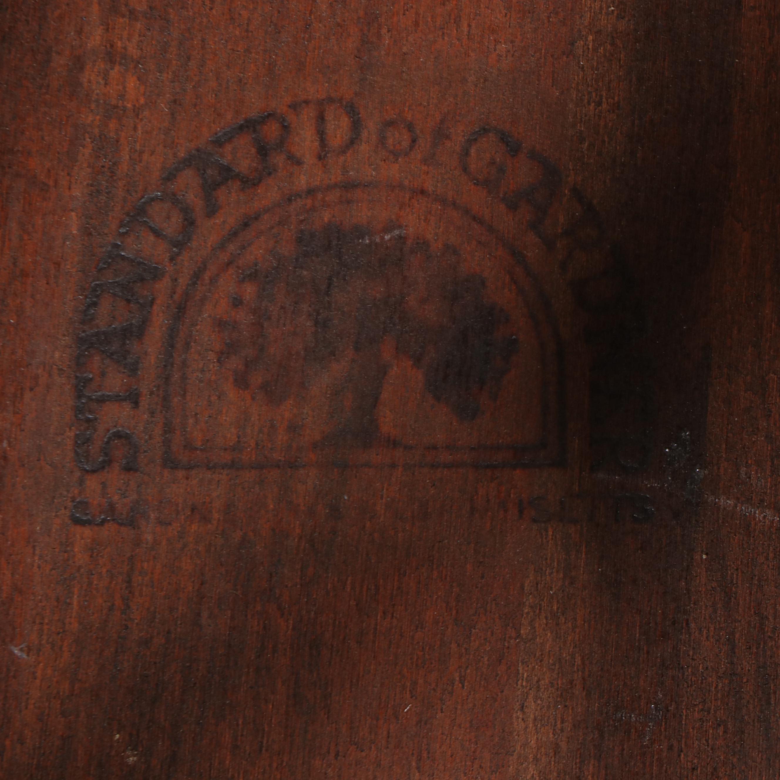 Standard of Gardner Queen Anne Style Cherrywood Side Table, Late 20th Century