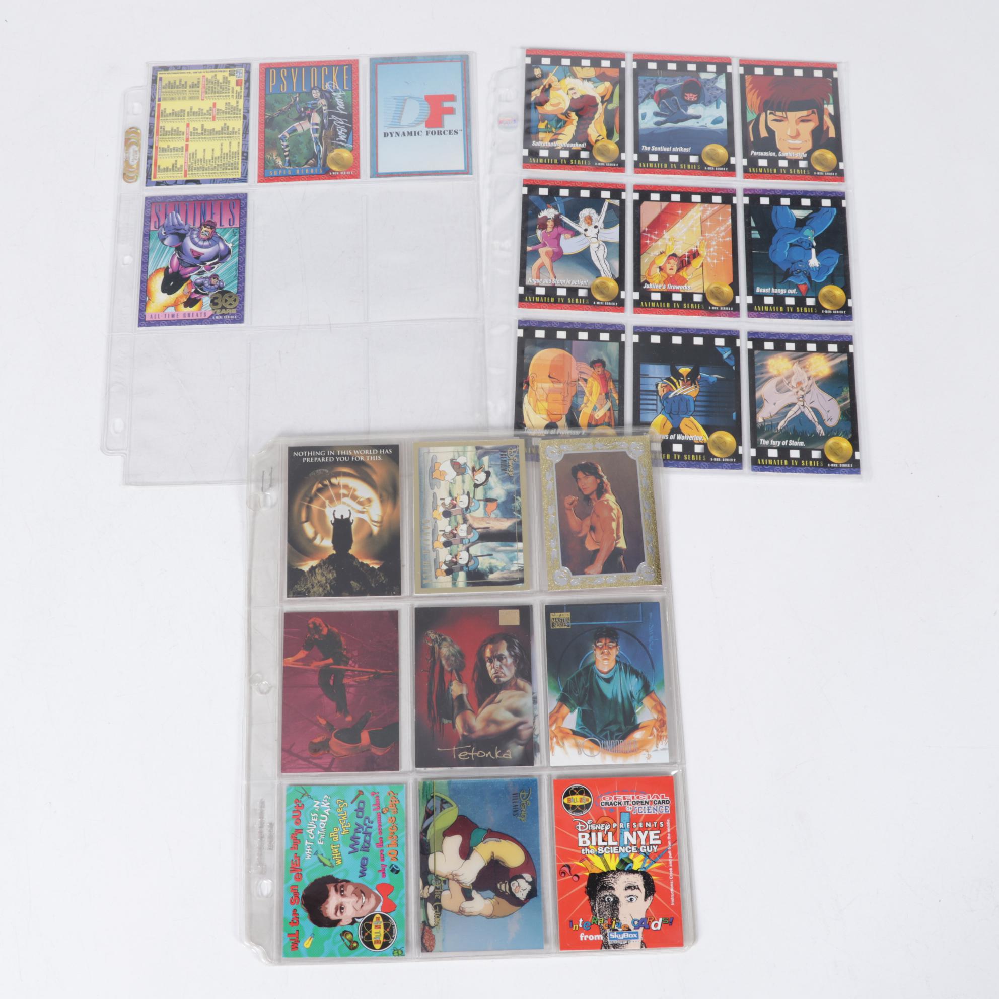 Spider-Man and Ultimate Six Comic Books With Cards and "City of Heroes" PC Game