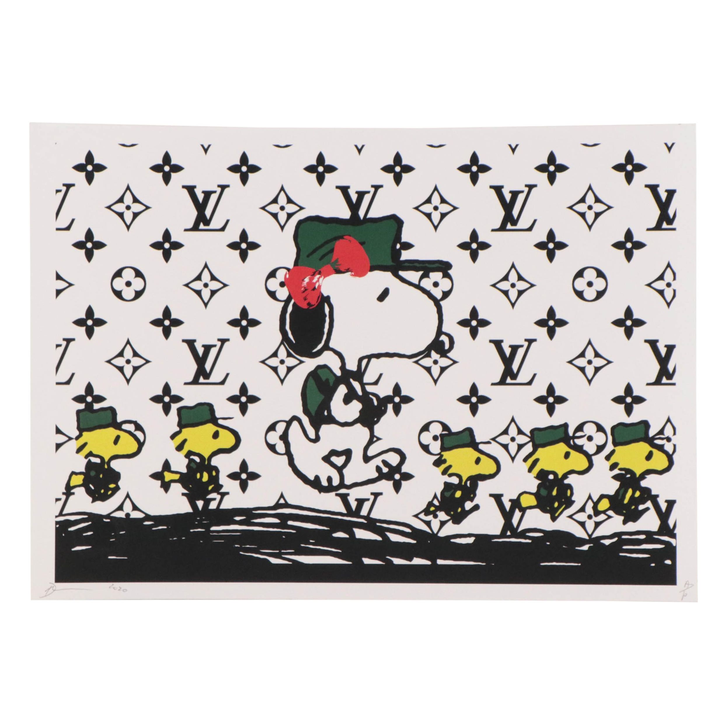 Death NYC Pop Art Graphic Print of Peanuts, 2020