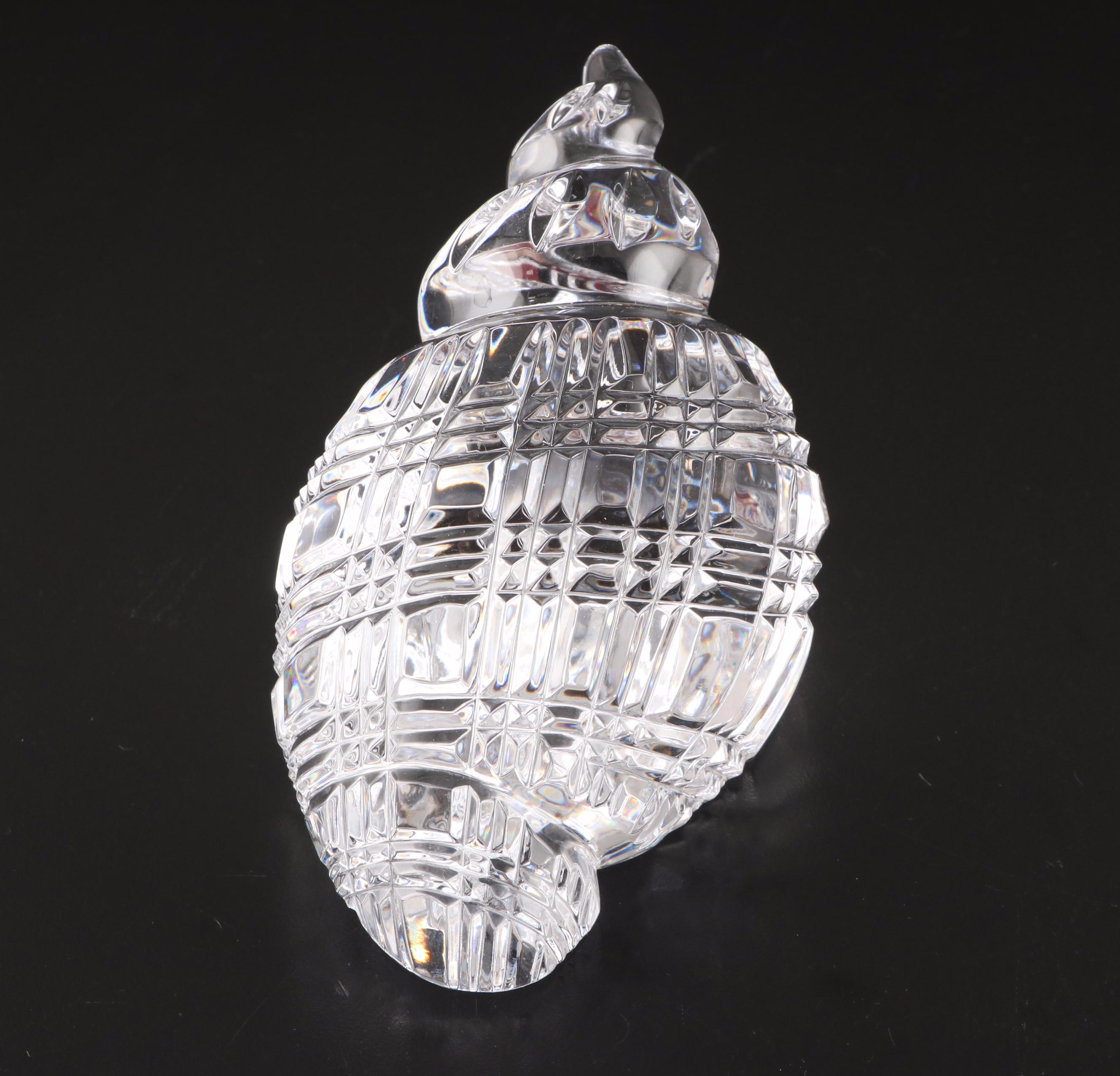 Tiffany & Co. Crystal Vase with Other Crystal Table Accessories